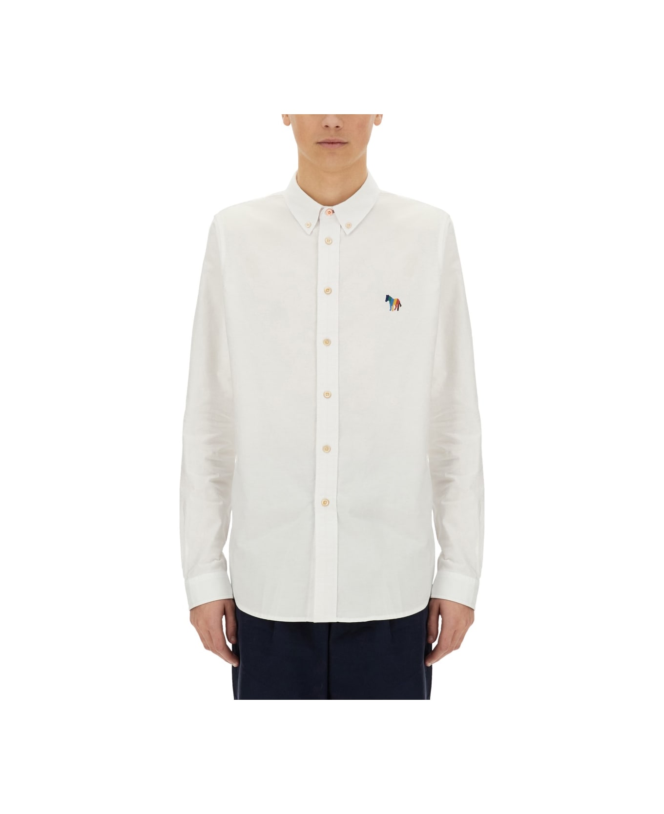PS by Paul Smith "zebra" Shirt - WHITE