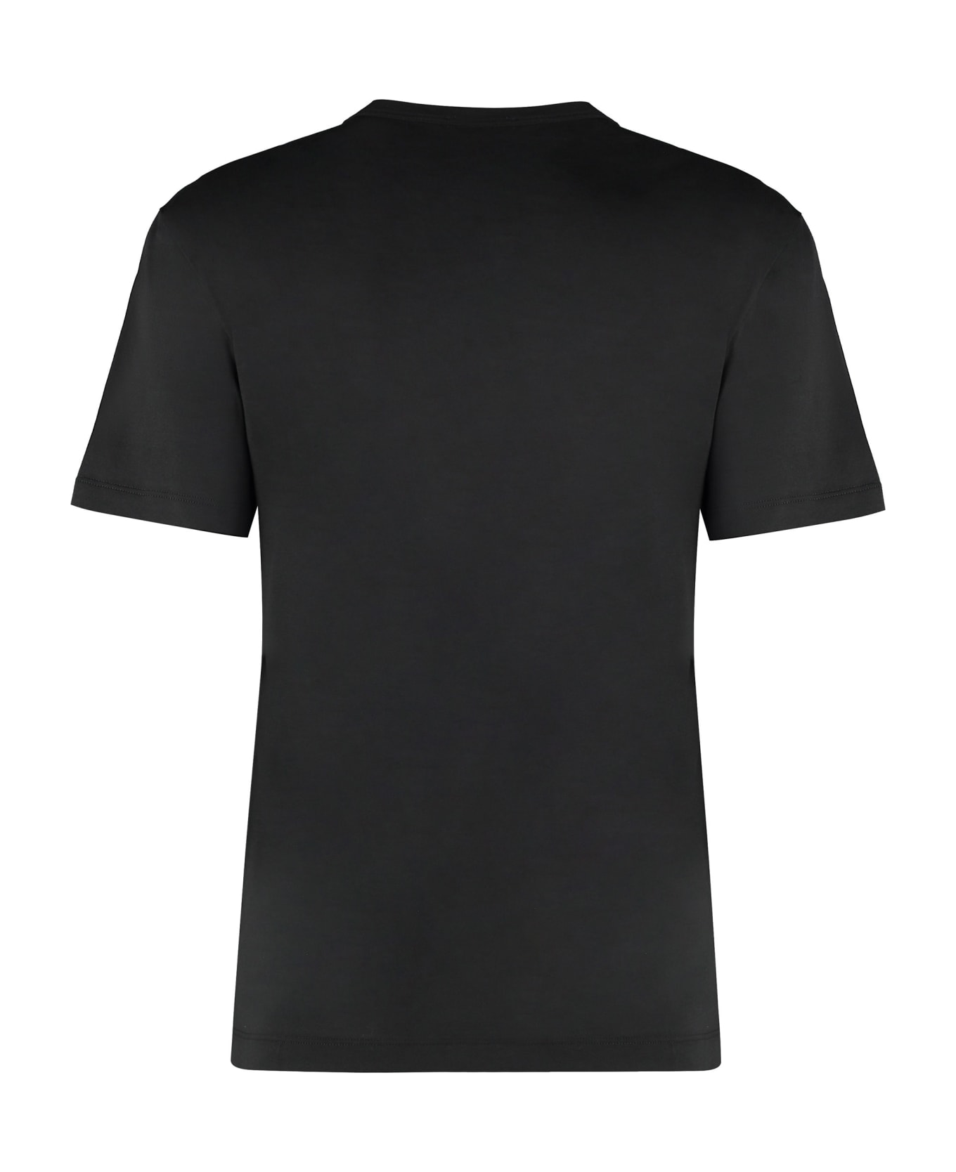 Pucci Cotton Crew-neck T-shirt - black Tシャツ