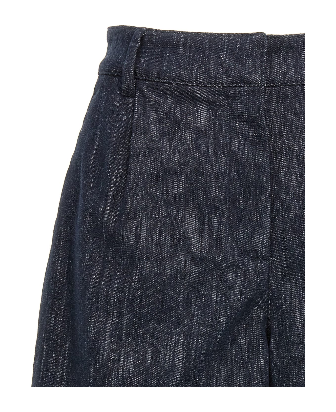 Brunello Cucinelli 'sparkling' Shorts - Blue ショートパンツ