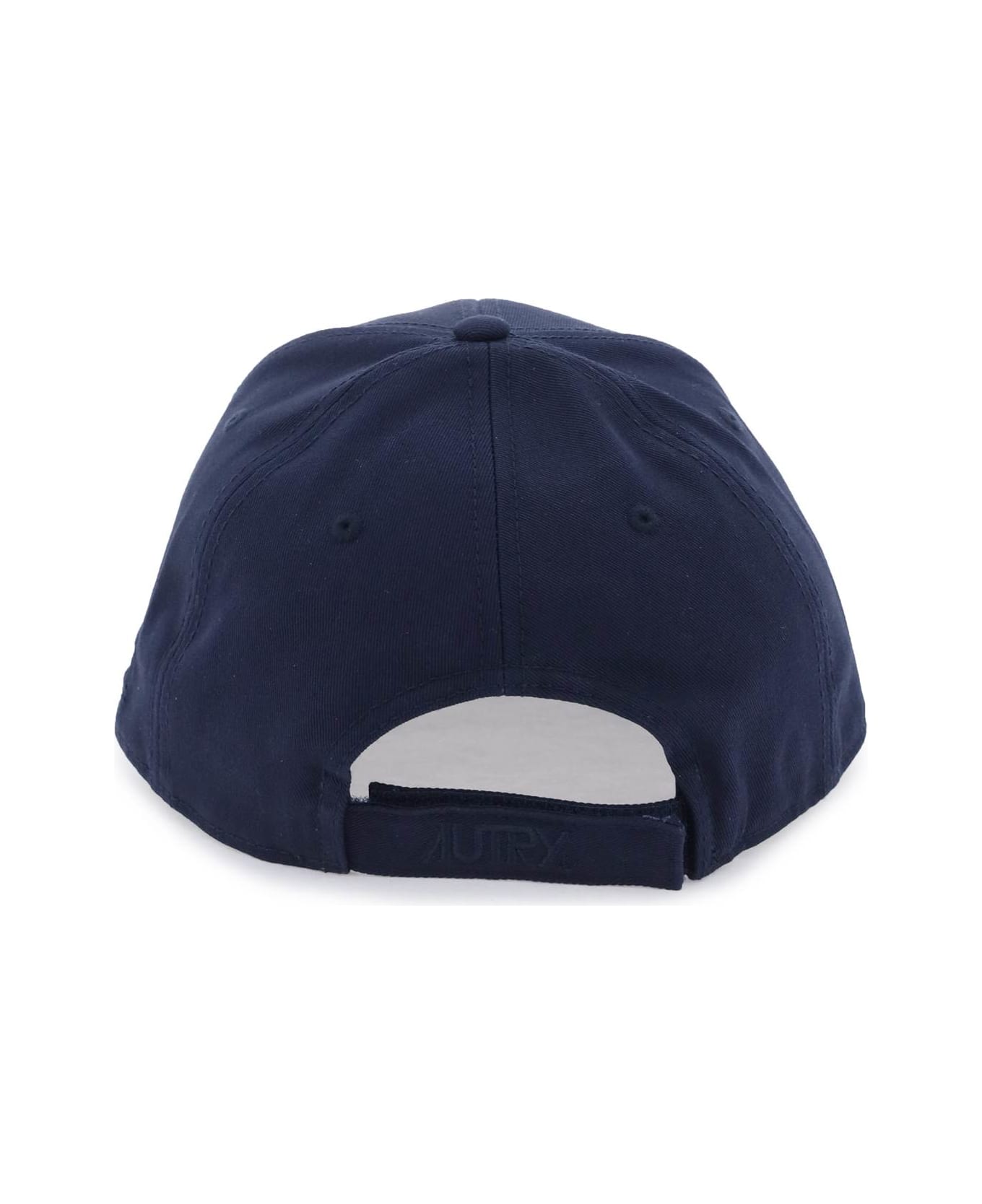 Autry Baseball Cap With Embroidered Logo - Blue patch