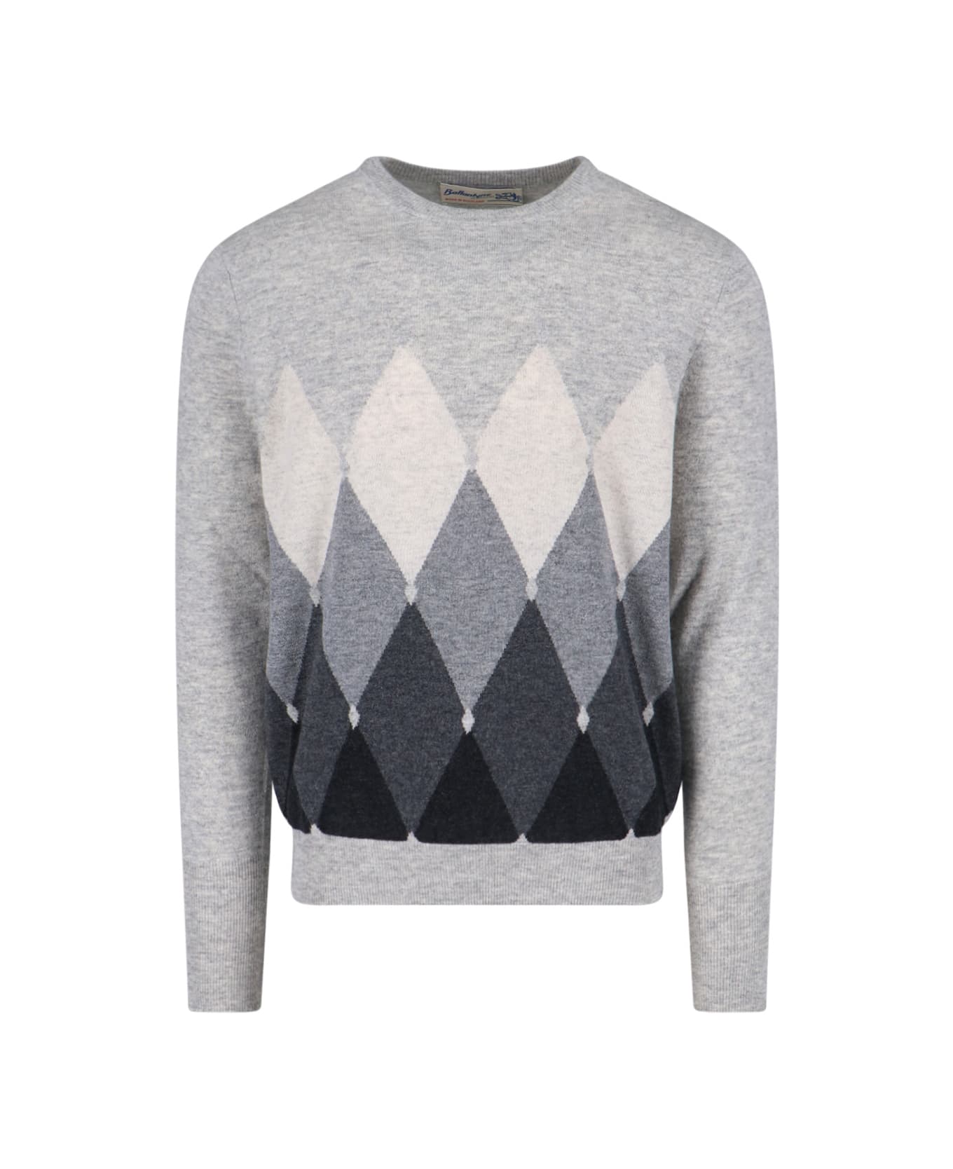 Ballantyne Cashmere Sweater - Gray