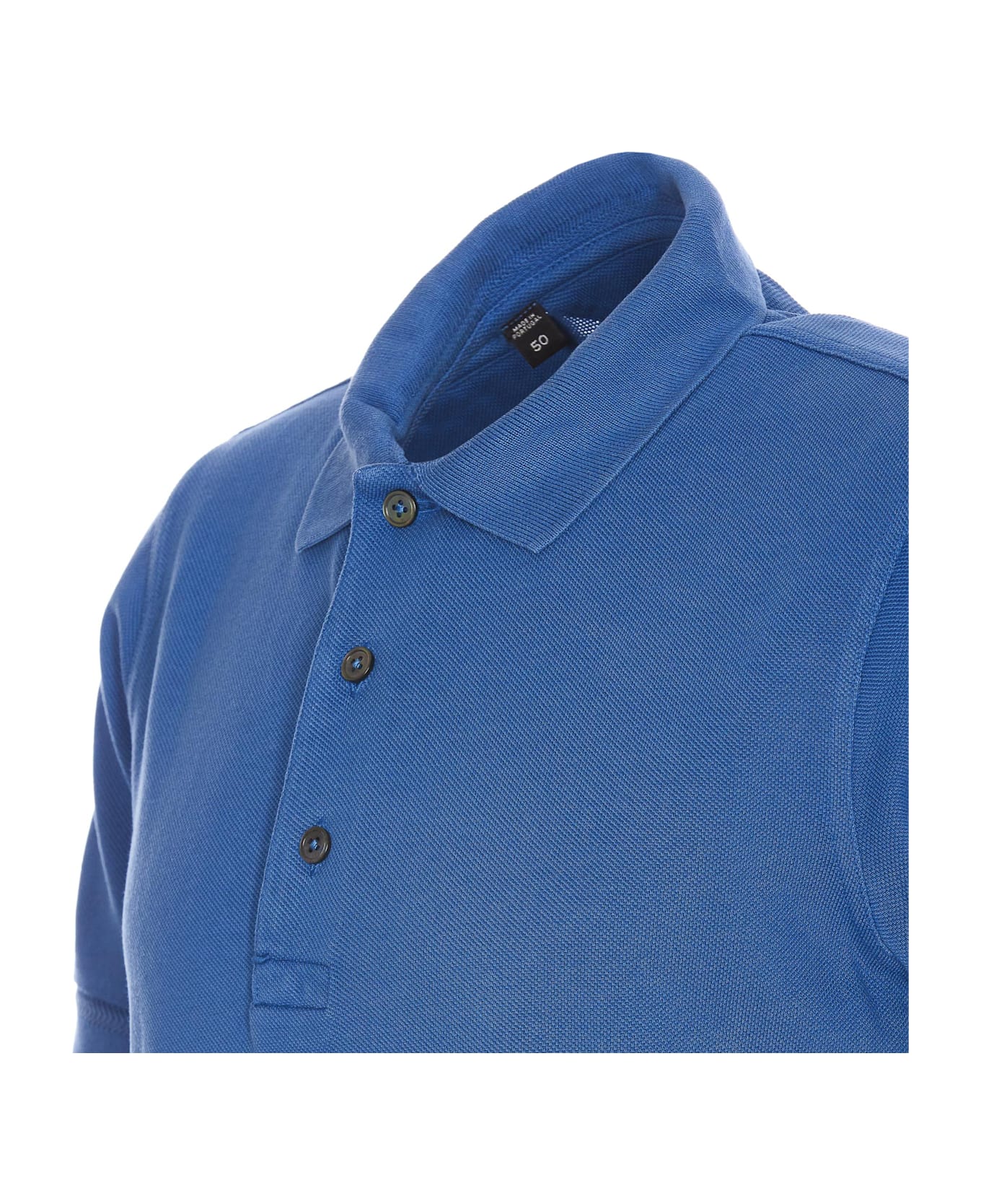 Tom Ford Logo Polo - Blue