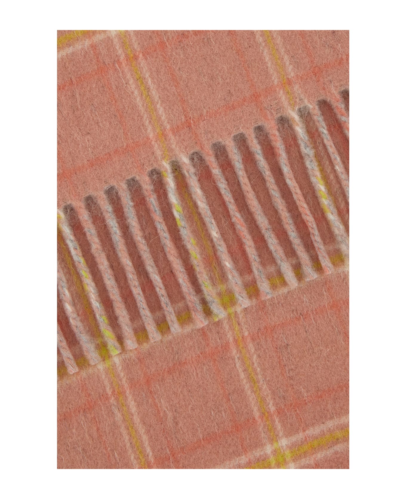 Marni Embroidered Wool Blend Scarf - DUST スカーフ＆ストール