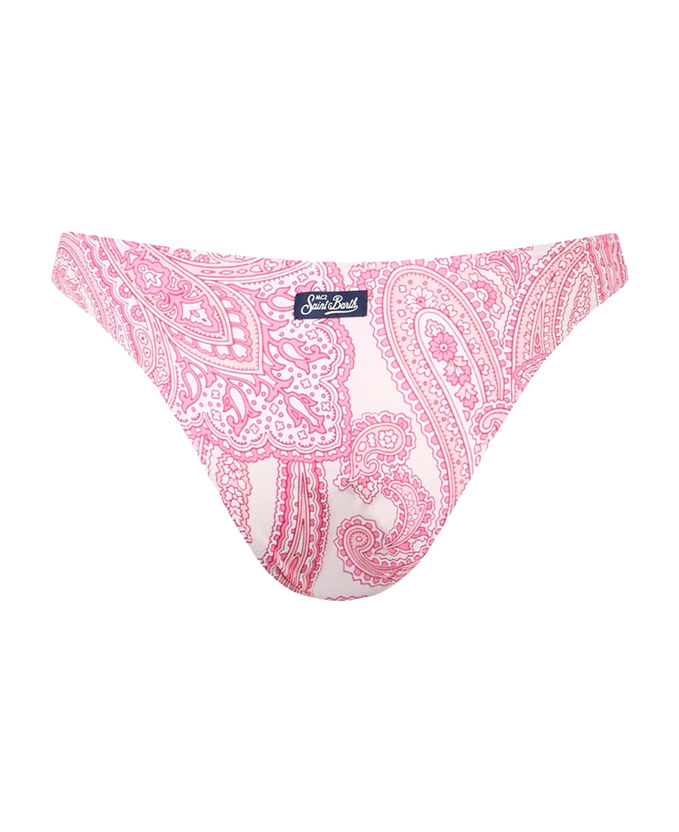 MC2 Saint Barth Woman Pink Paisley Classic Swim Briefs Lido - PINK