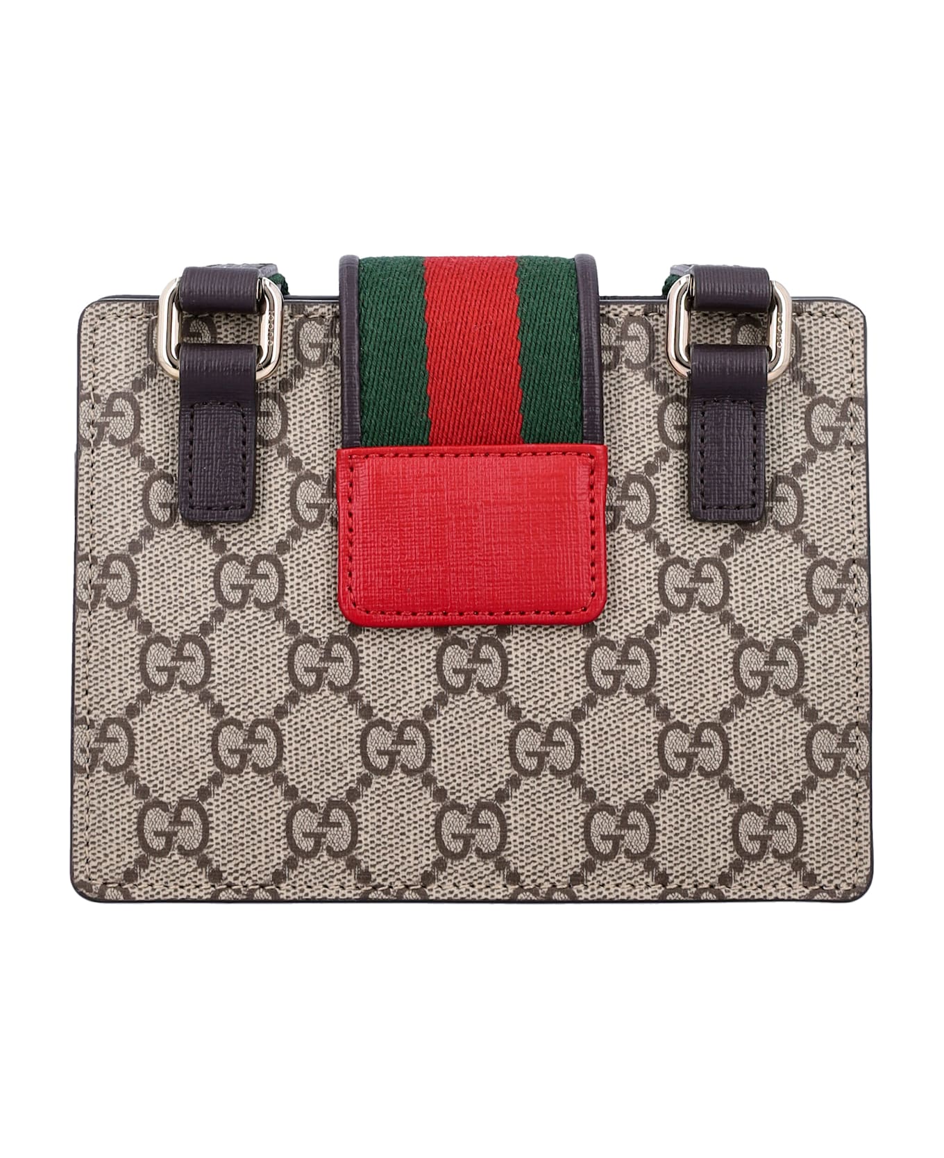 Gucci Kid - Gg Handbag With Heart - BEIGE