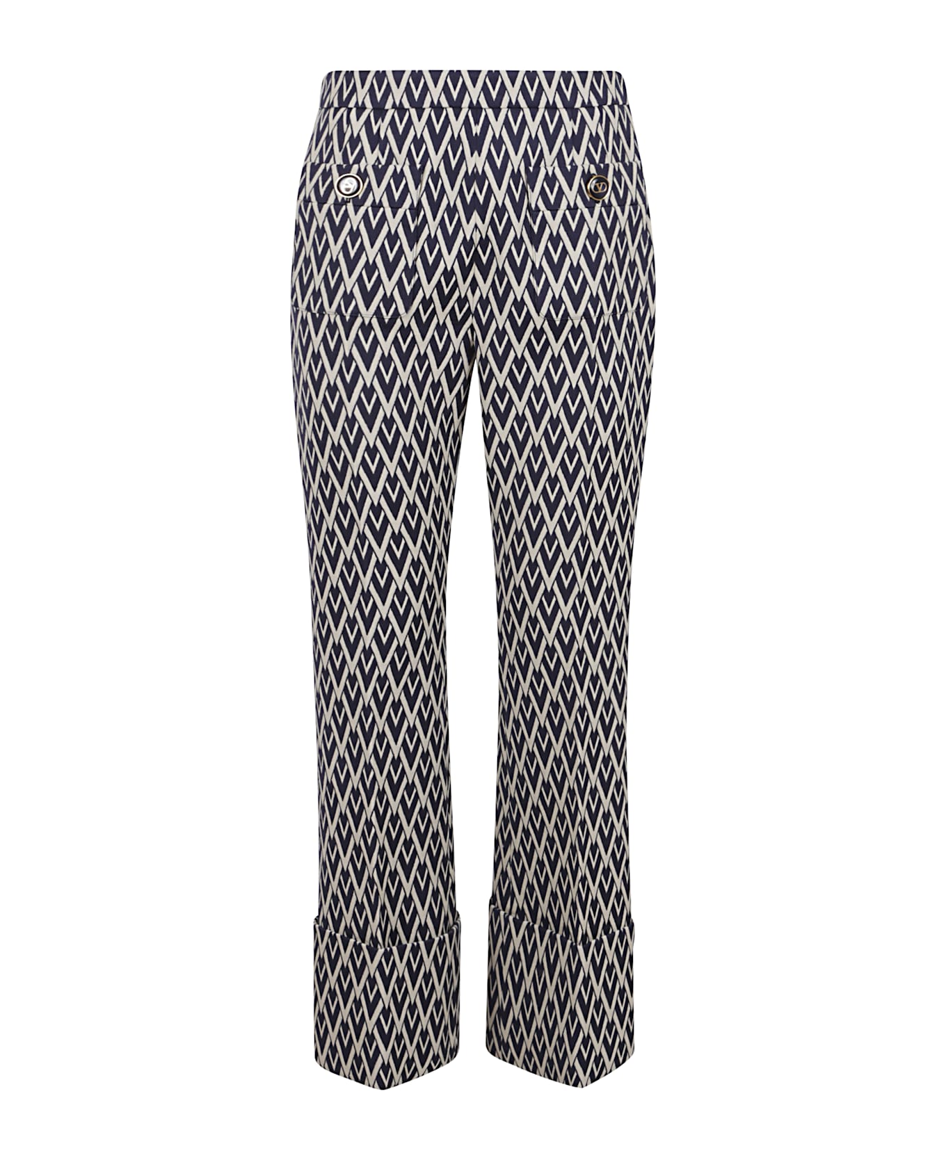 Valentino Garavani Pantalone Mossi - NOTTECREMA