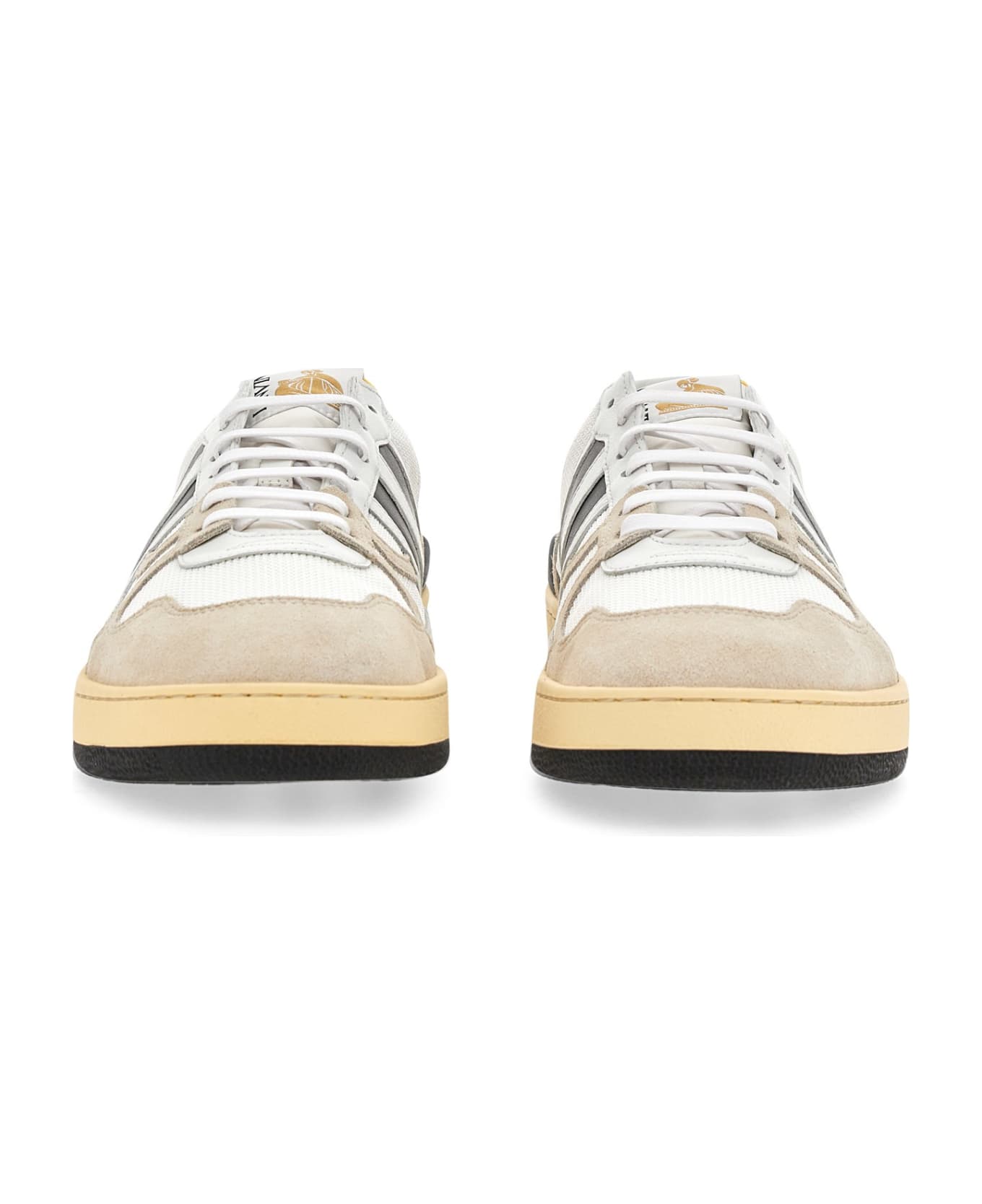 Lanvin Sneaker Clay Low Top - White/black