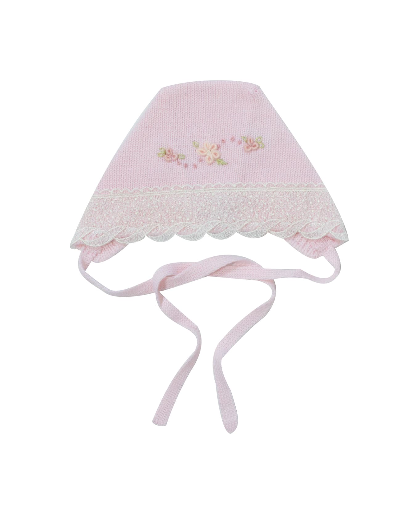Piccola Giuggiola Wool Knit Hat - Rose アクセサリー＆ギフト
