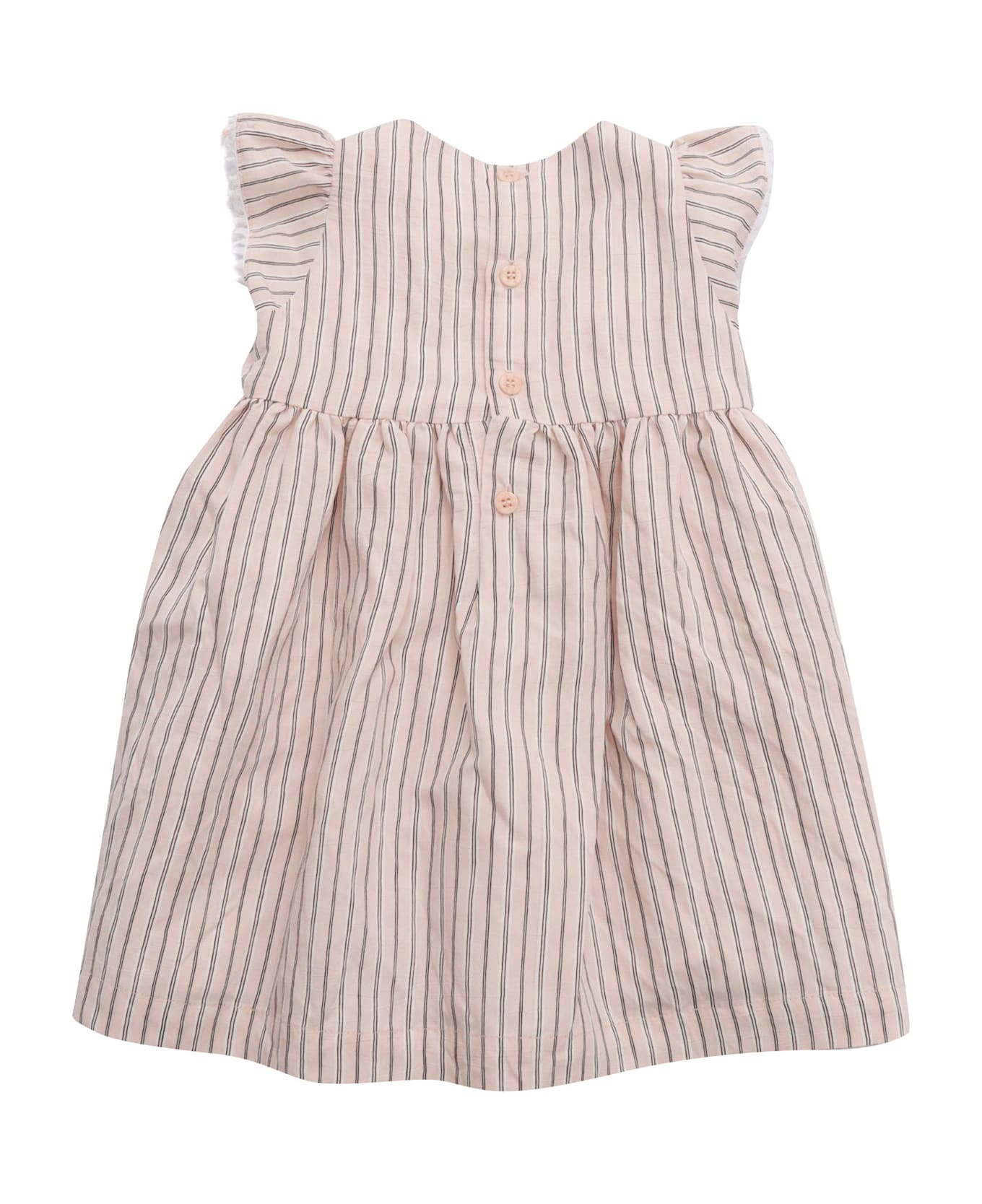 Il Gufo Short Sleeved Dress - MULTICOLOR