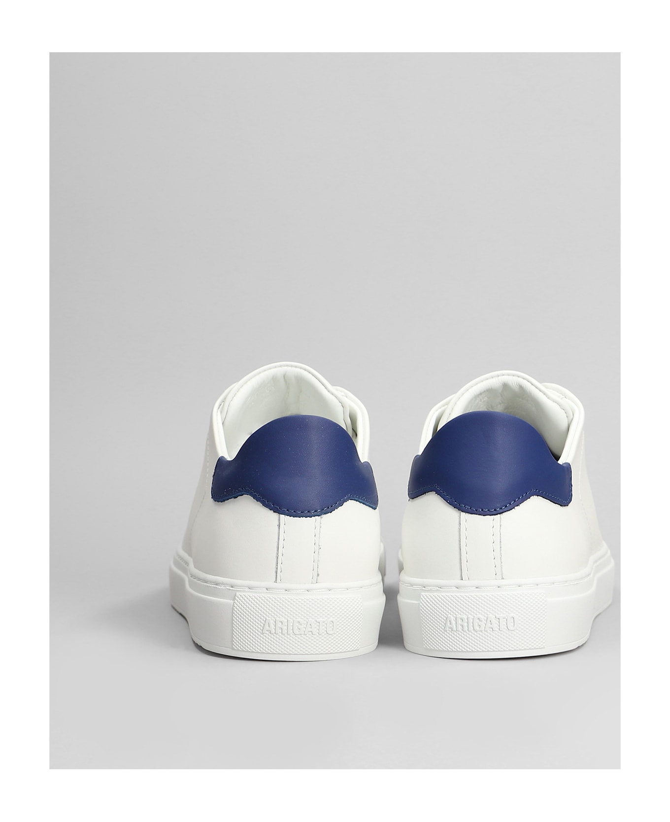 Axel Arigato Clean 90 Sneakers In White Leather - Whiteblack