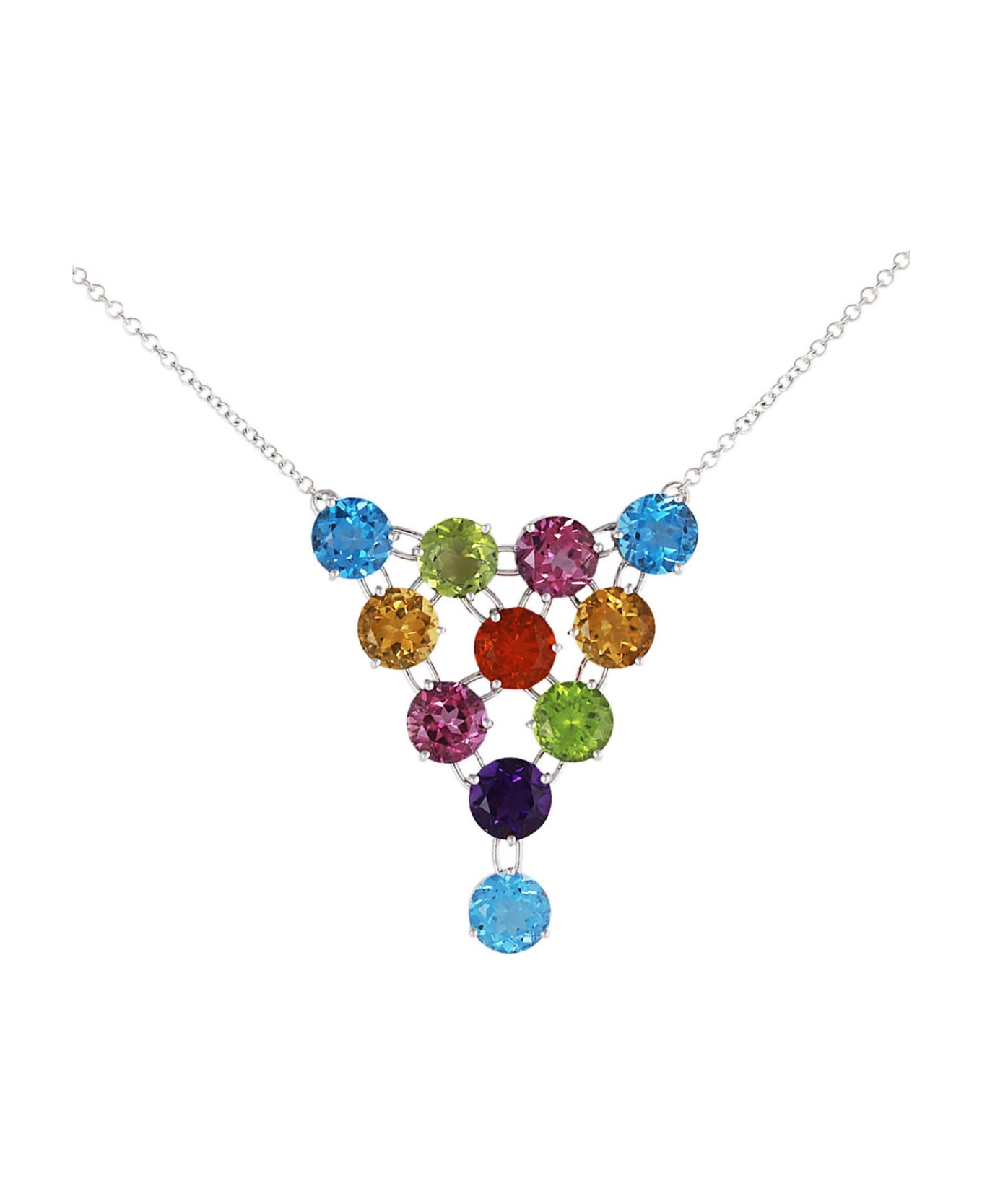 Lo Spazio Jewelry Lo Spazio Estate Necklace - Multicolor