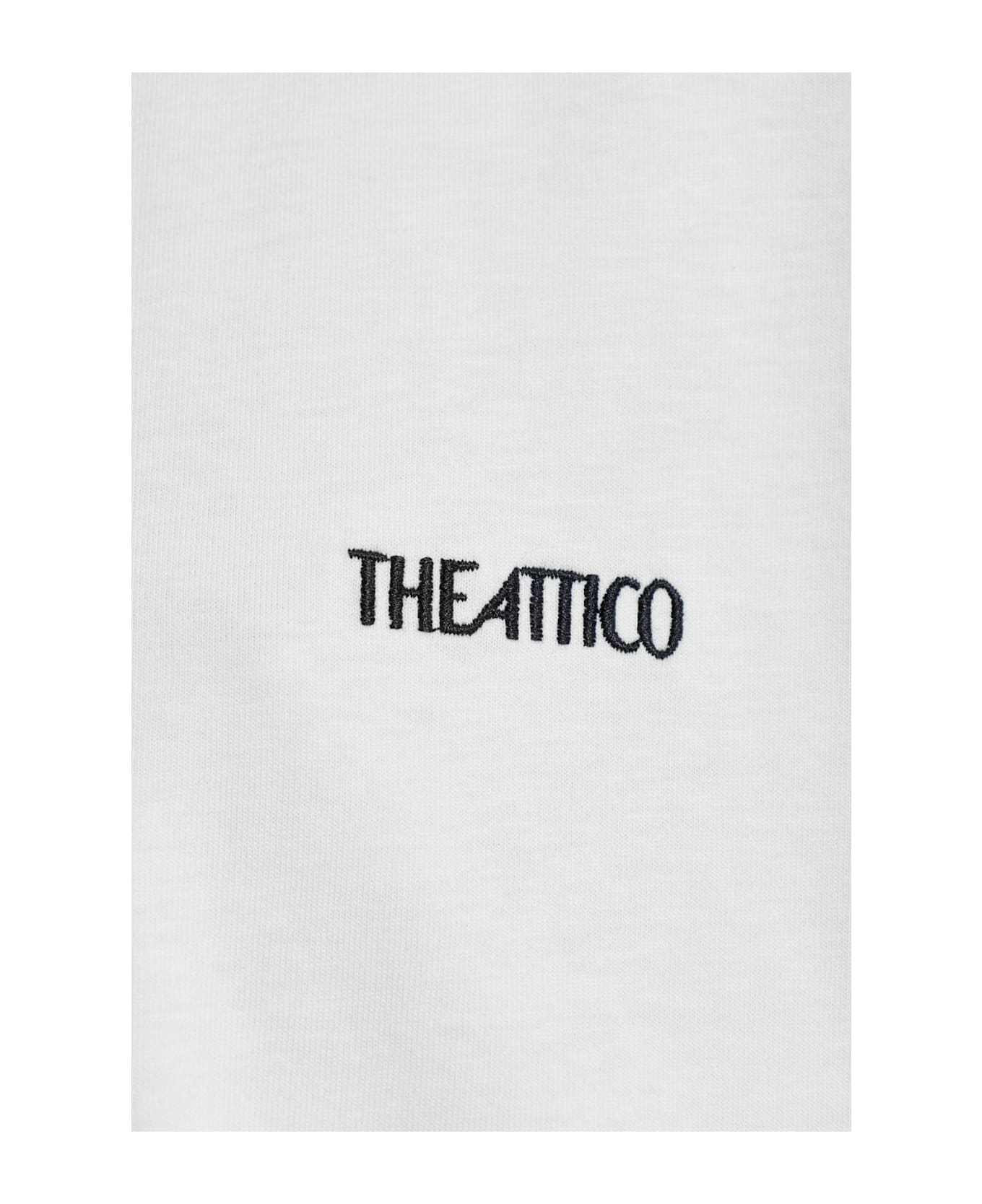 The Attico T-shirt With Logo - White