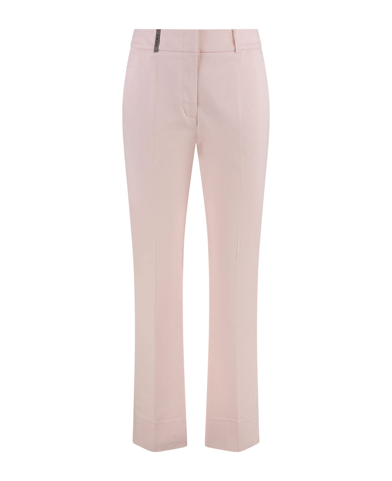 Peserico Cotton Trousers - Pink