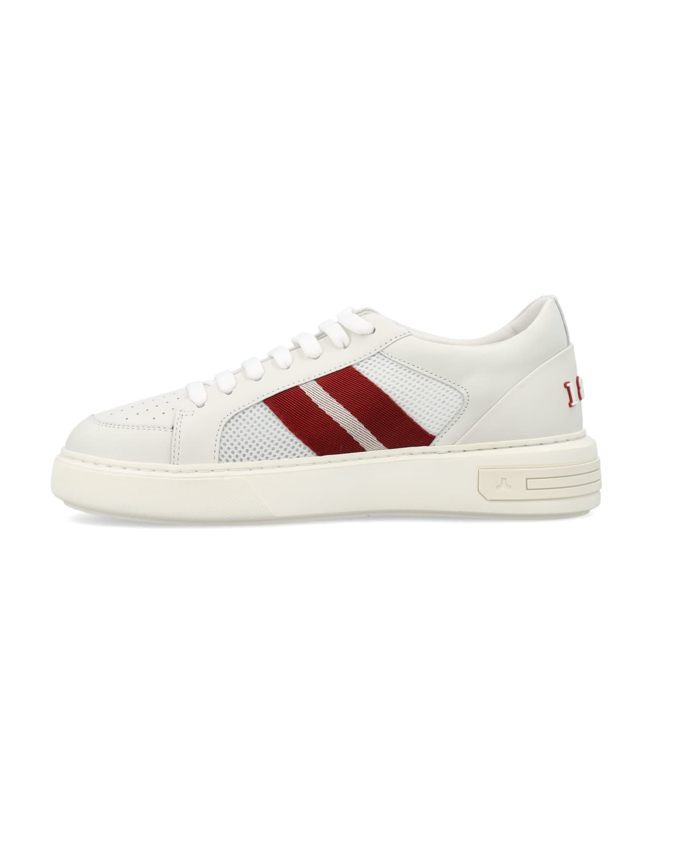 Bally Melys-t Leather Sneakers - 0300 WHITE