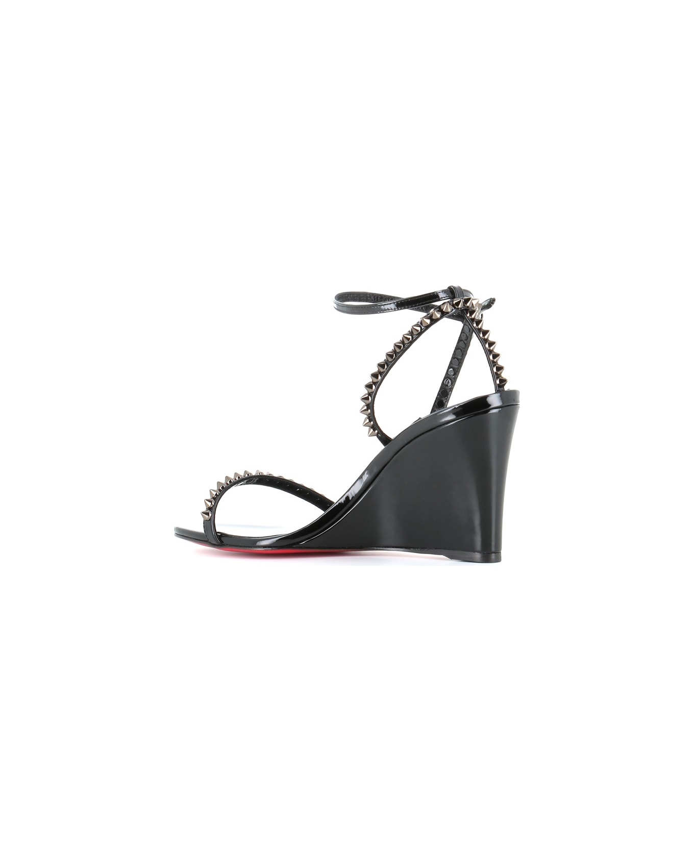 Christian Louboutin Wedge So Me - Black サンダル