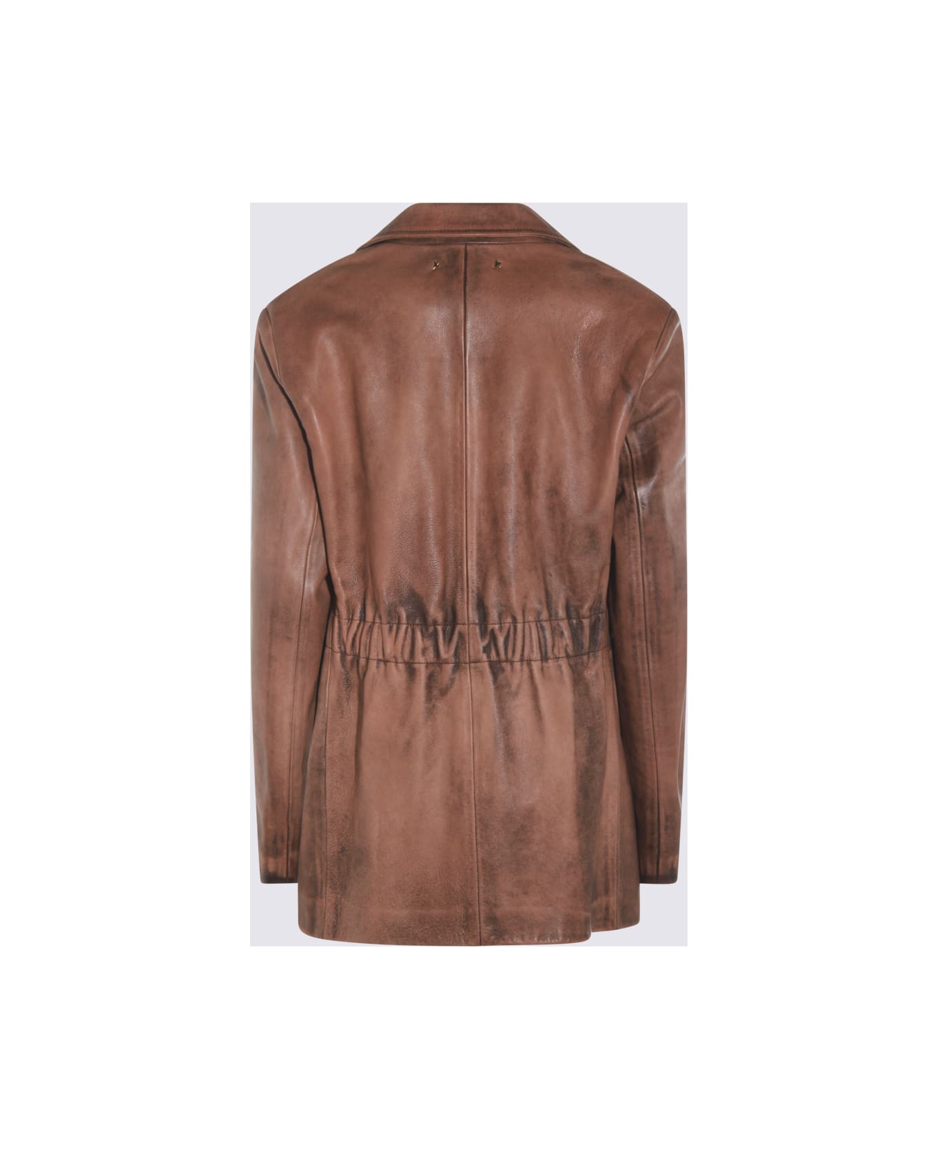 Golden Goose Brown Viscose Blazer - ARTIC DUST
