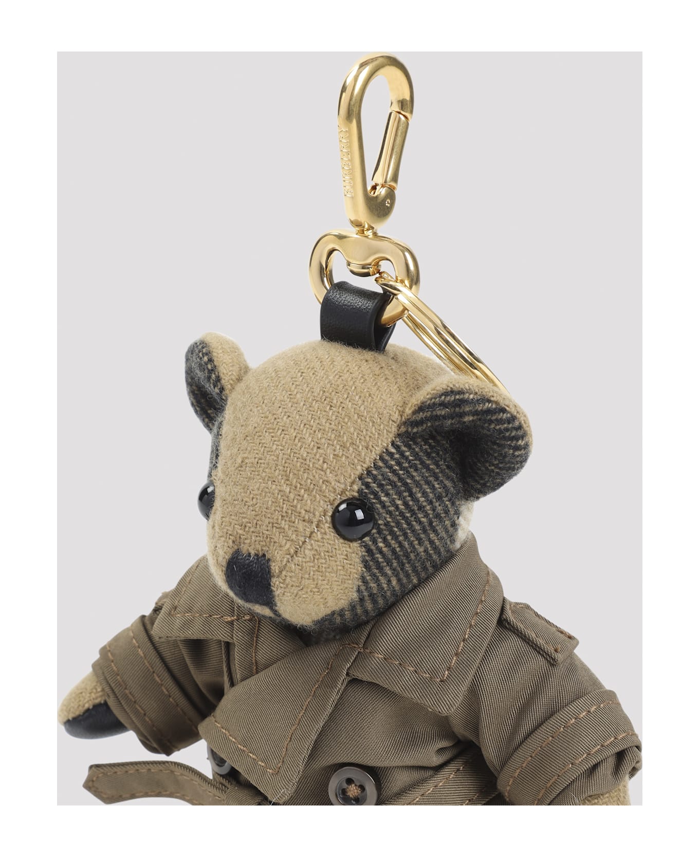 Burberry Thomas City Key Ring - Juniper