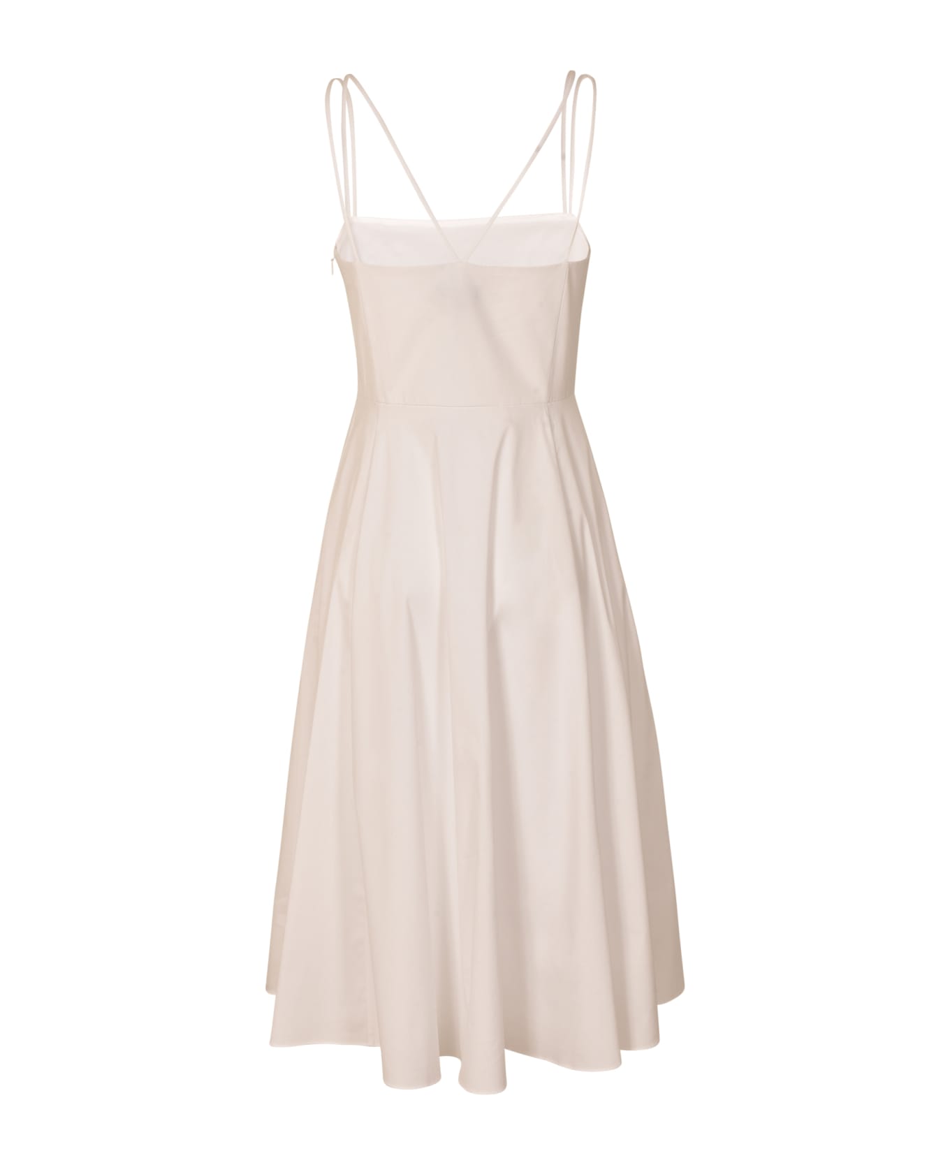 Theory Sleeveless Classic Dress - White