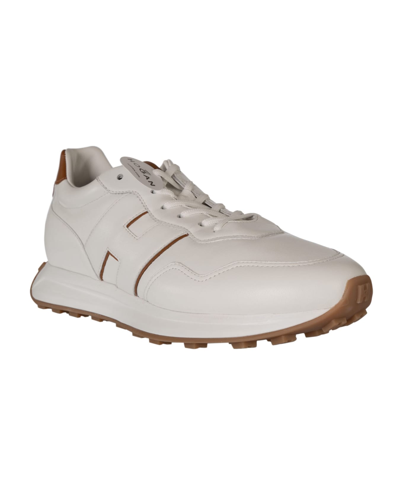 Hogan H601 H Patch Sneakers - White