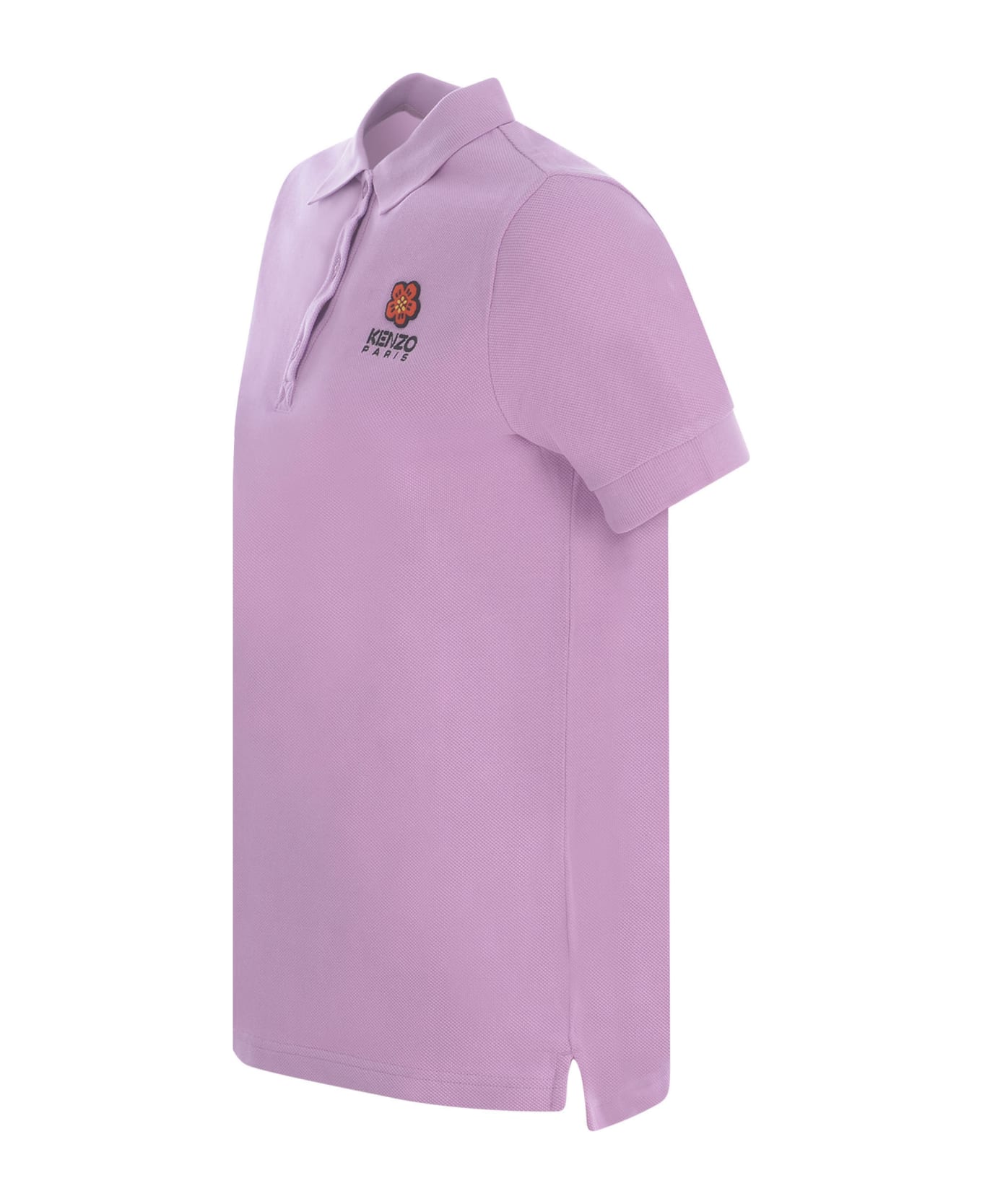 Kenzo Polo Shirt Kenzo In Cotton - Glicine ポロシャツ