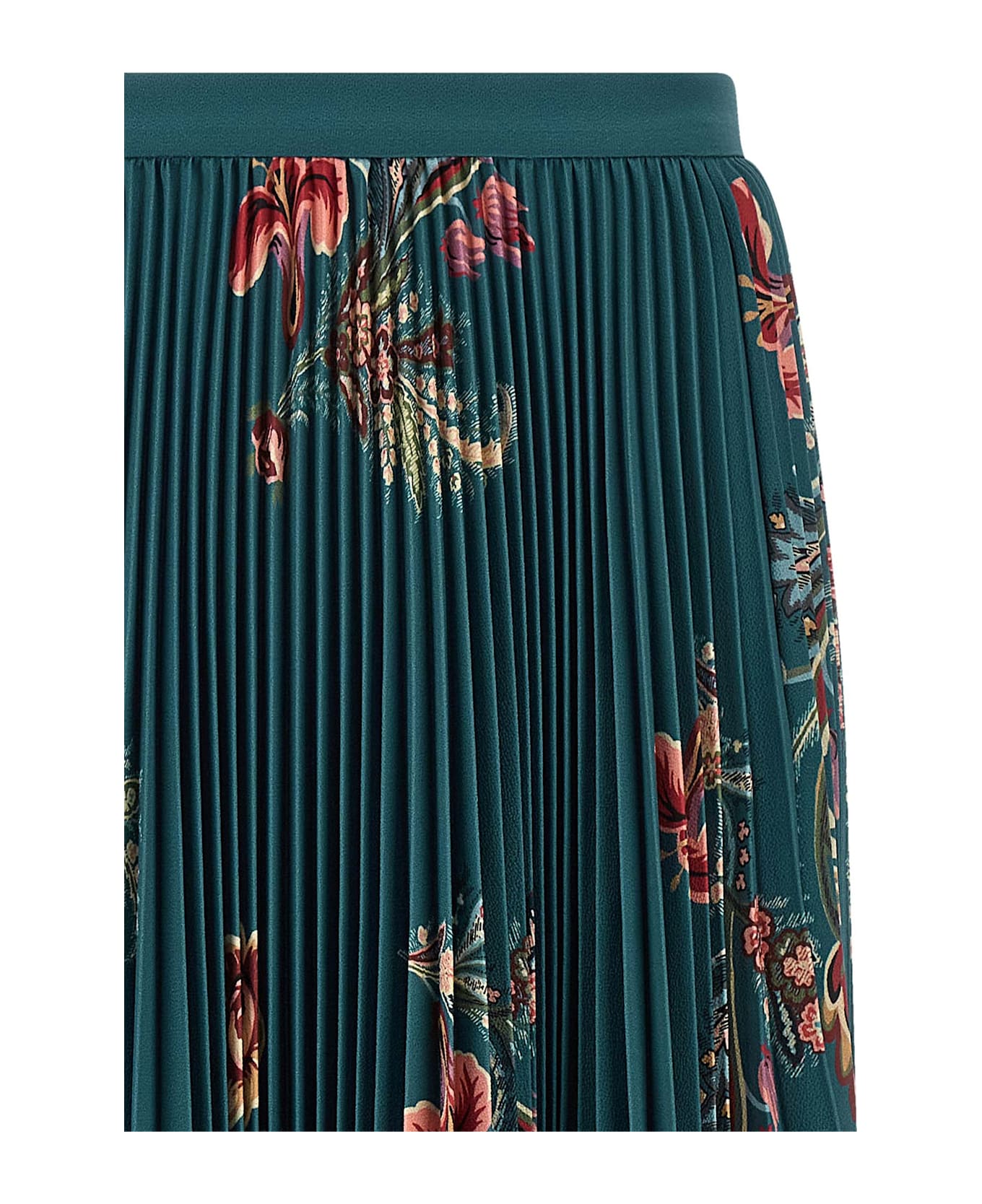 Etro Pleated Skirt - Multicolor