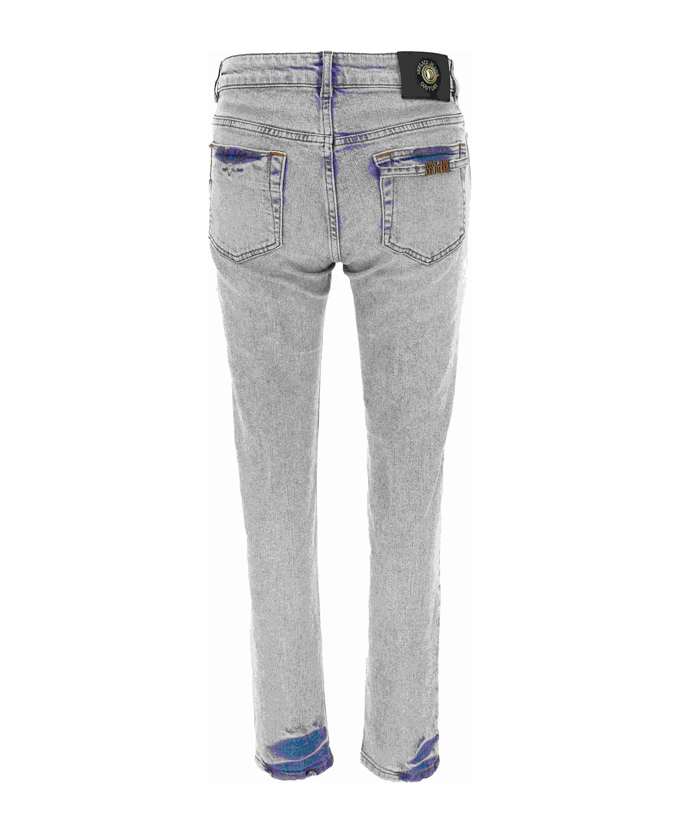 Versace Jeans Couture 5 Pocket Pants - Blue