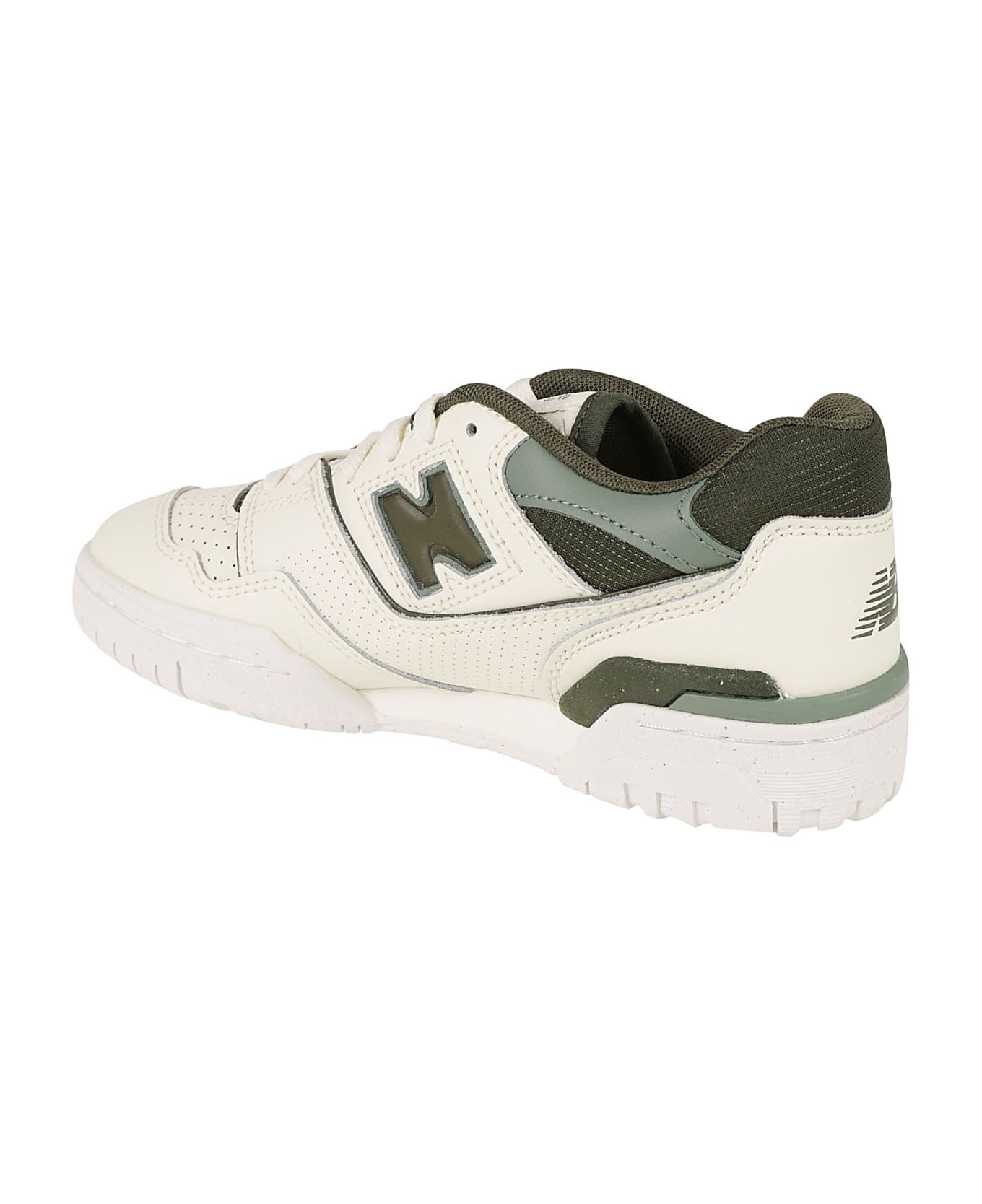 New Balance Logo Embossed Sneakers - Angora