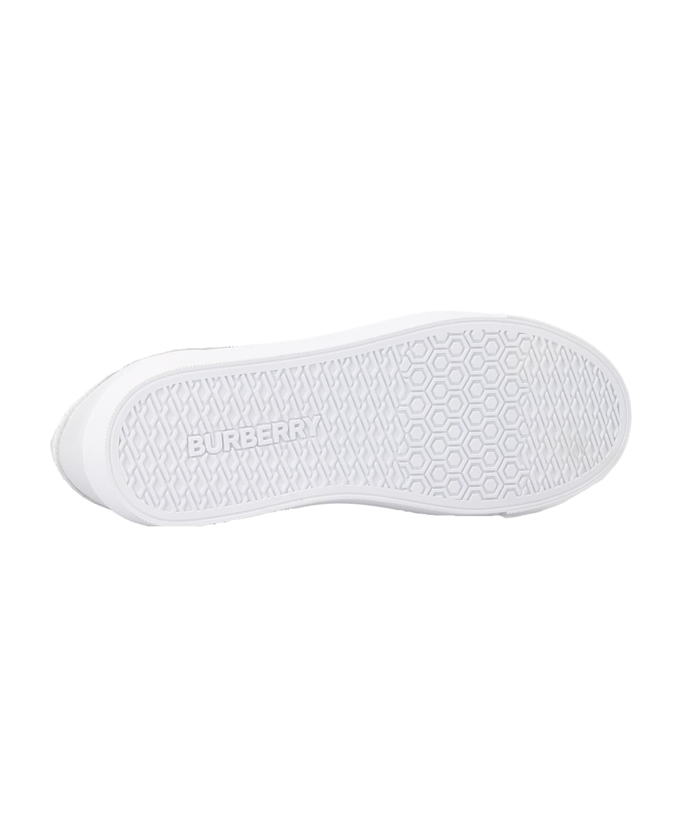 Burberry 'new Salmond Sneakers - Optic white