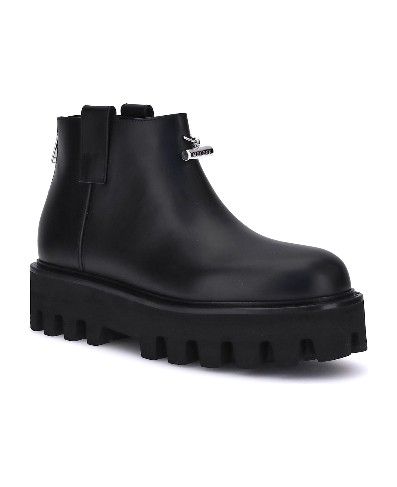 Alexander McQueen Platform Ankle Boots