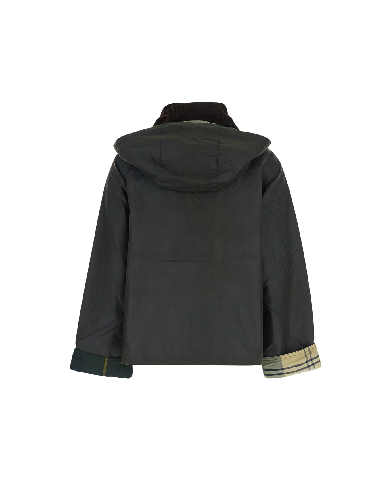 Barbour Reighton Wax Aw25 Wax Cot Outw - Green