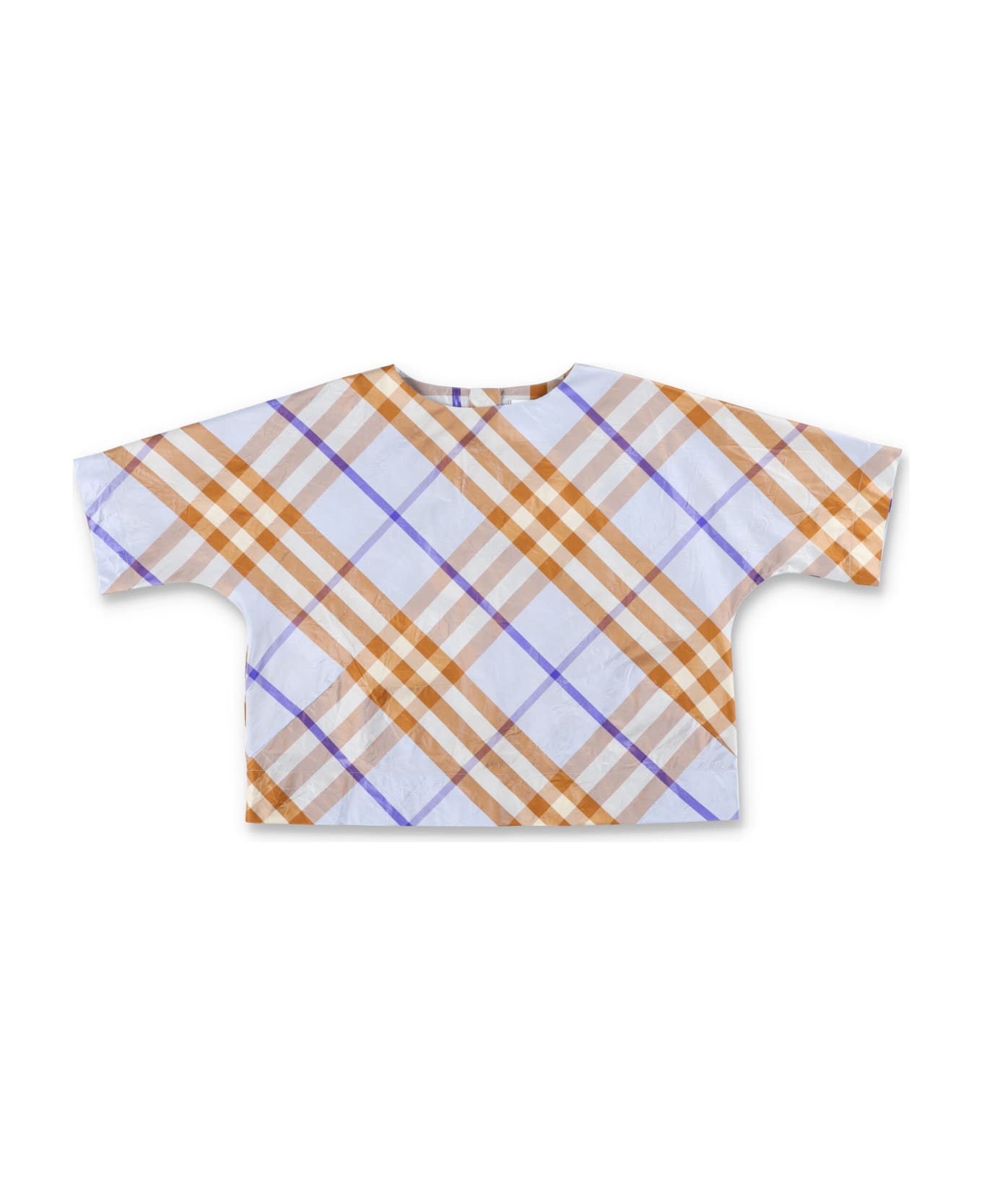 Burberry Kid - Blouse Check - SLATE BLUE IP CHECK