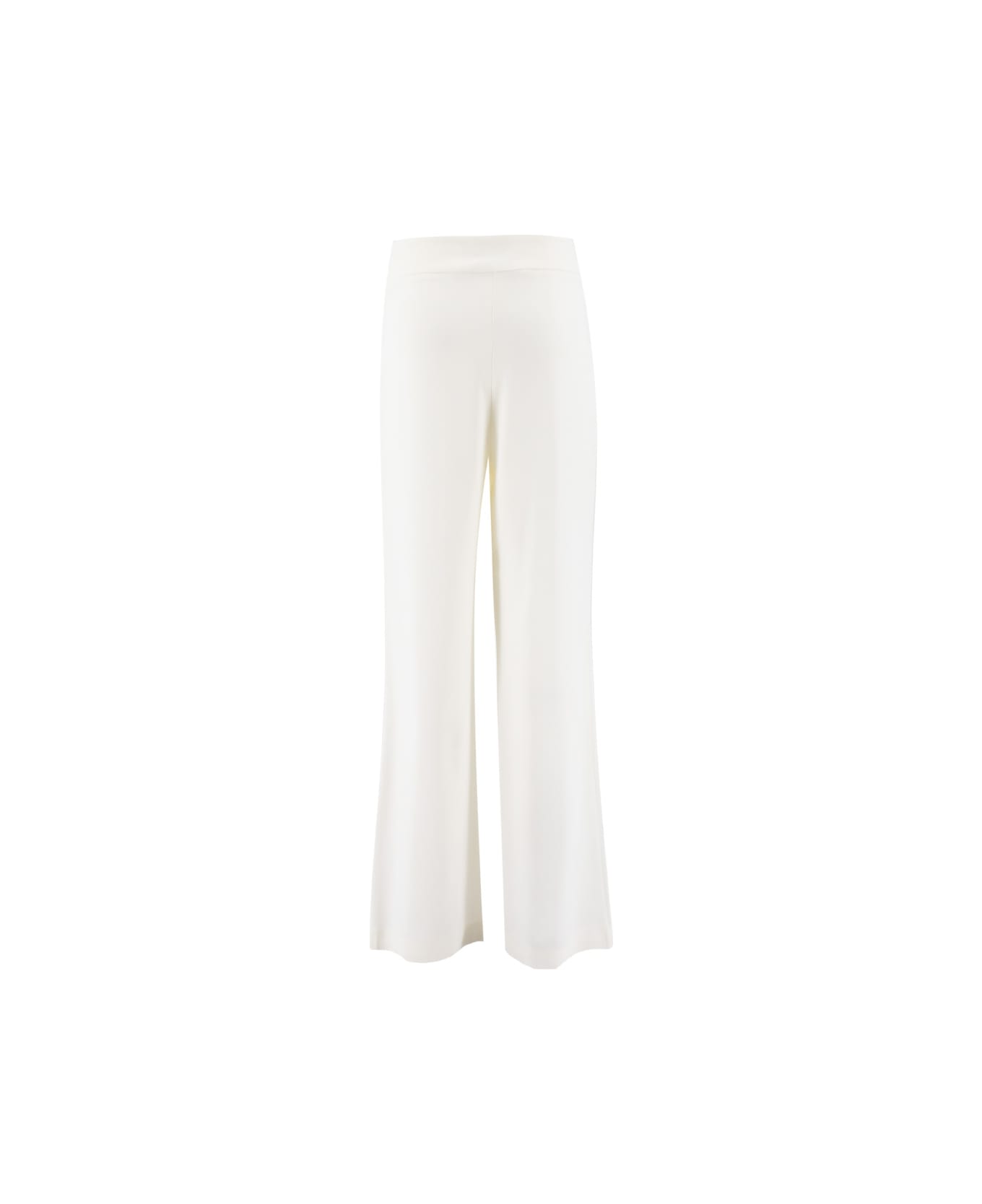 Le Tricot Perugia Trousers - OFF WHITE