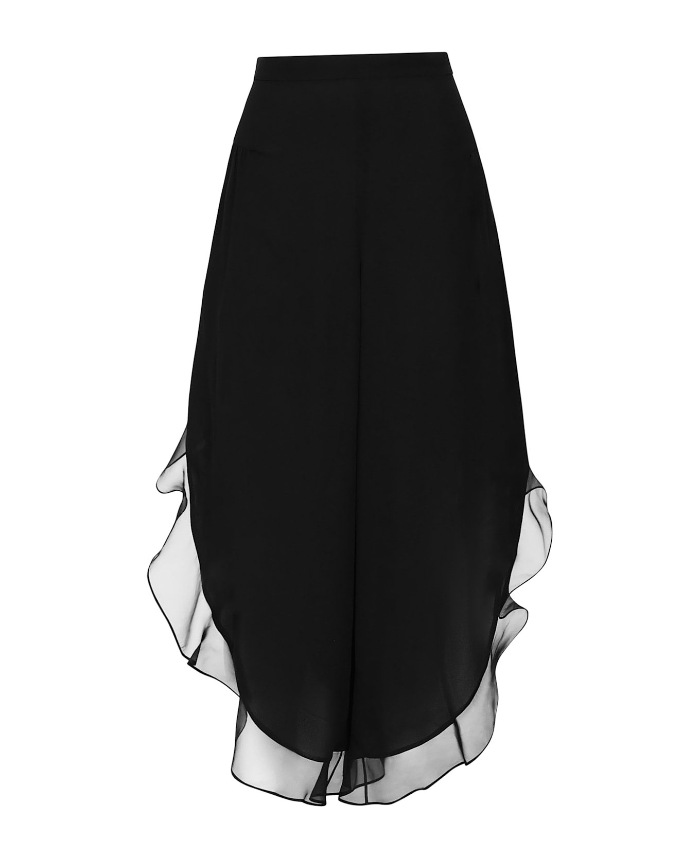 Black Silk Pants - Thumbnail 2