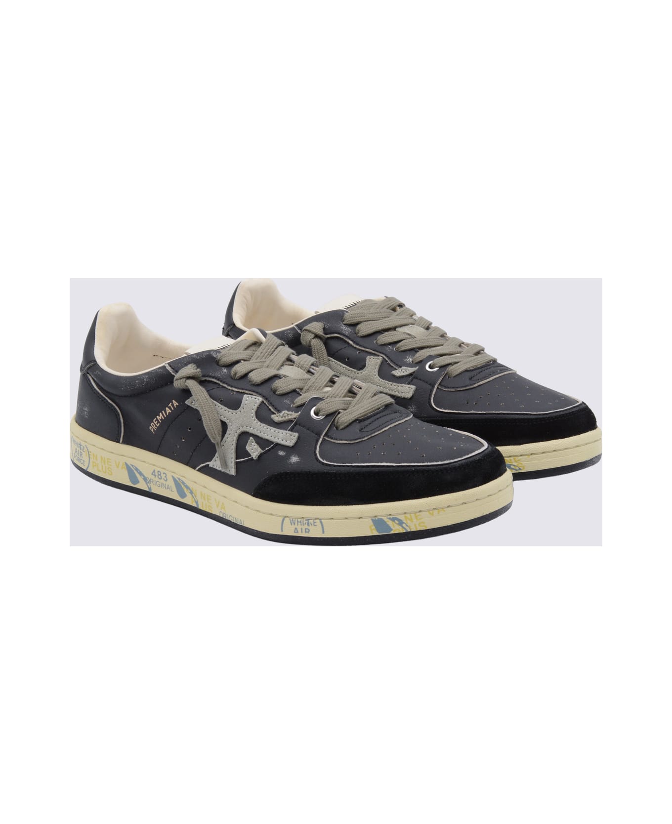 Premiata Blue Sneakers
