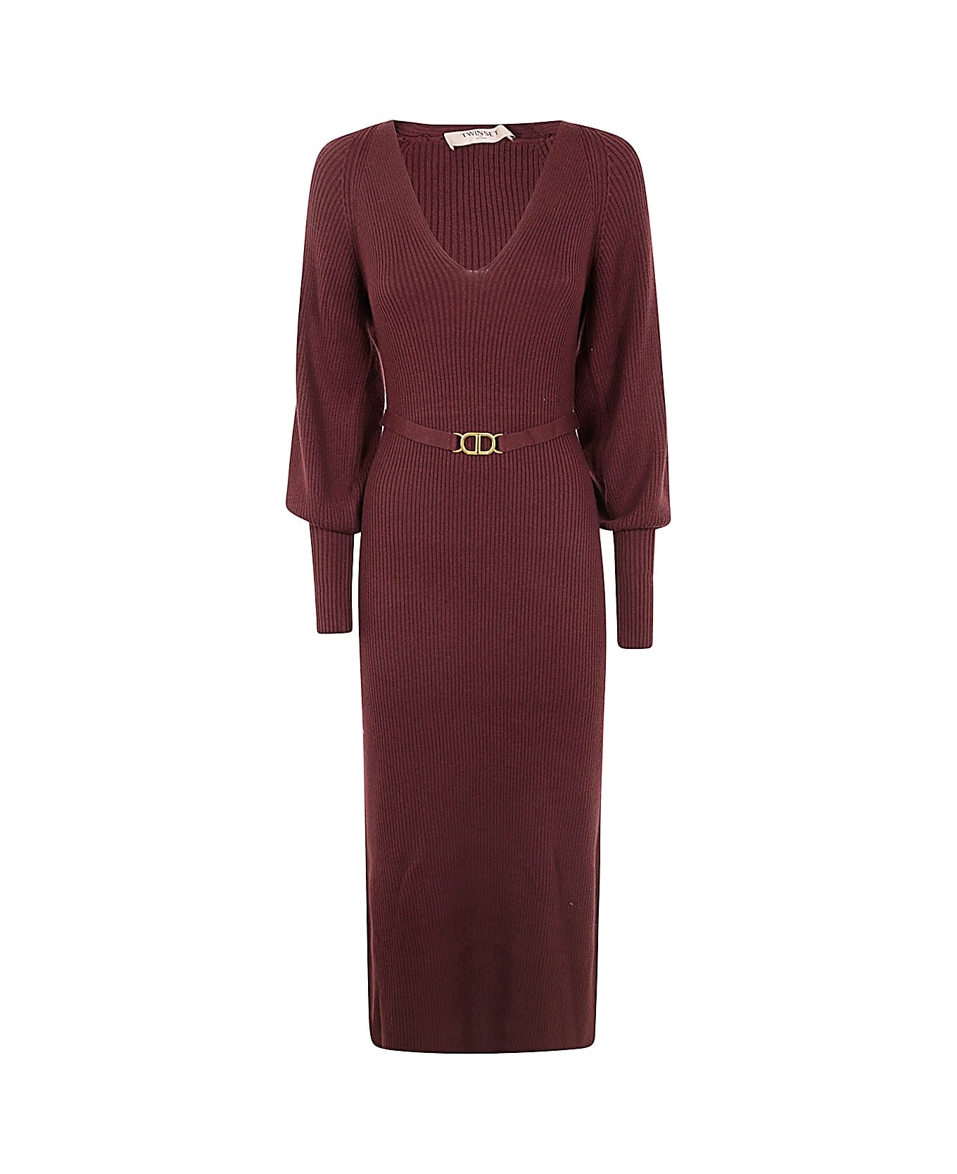 TwinSet Dress - Plum Wine