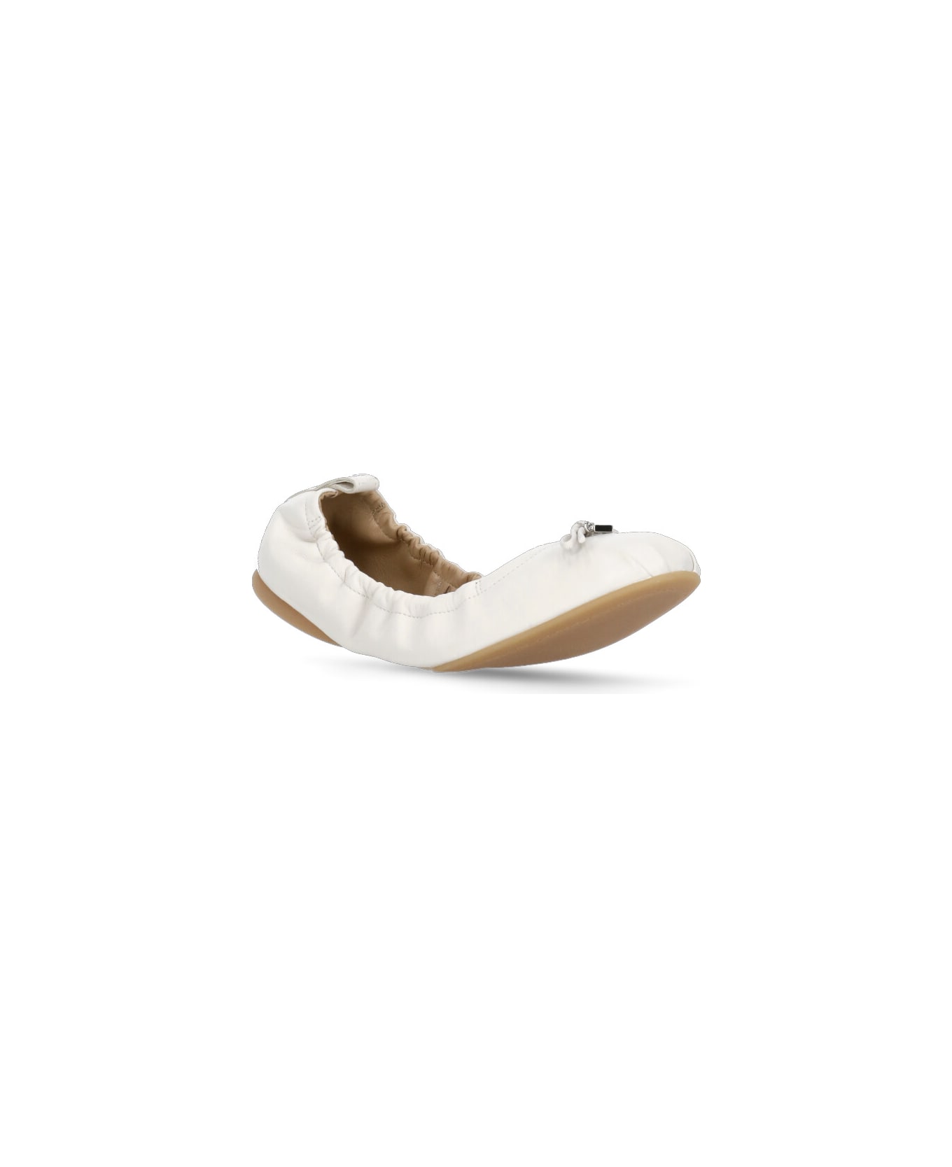Hogan H684 Ballet Shoes - Ivory