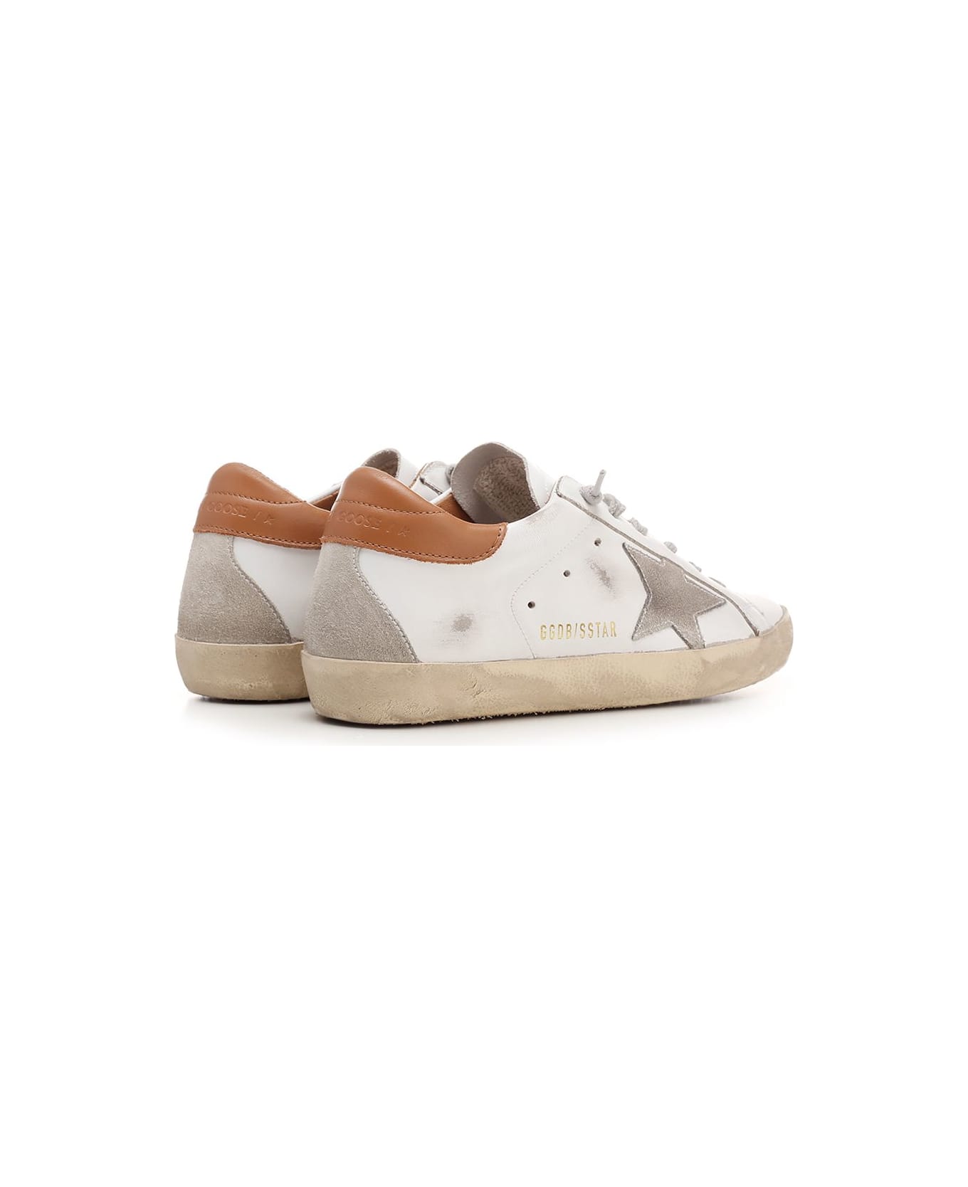 Golden Goose 
superstar
 Sneakers - White Ice Light Brown