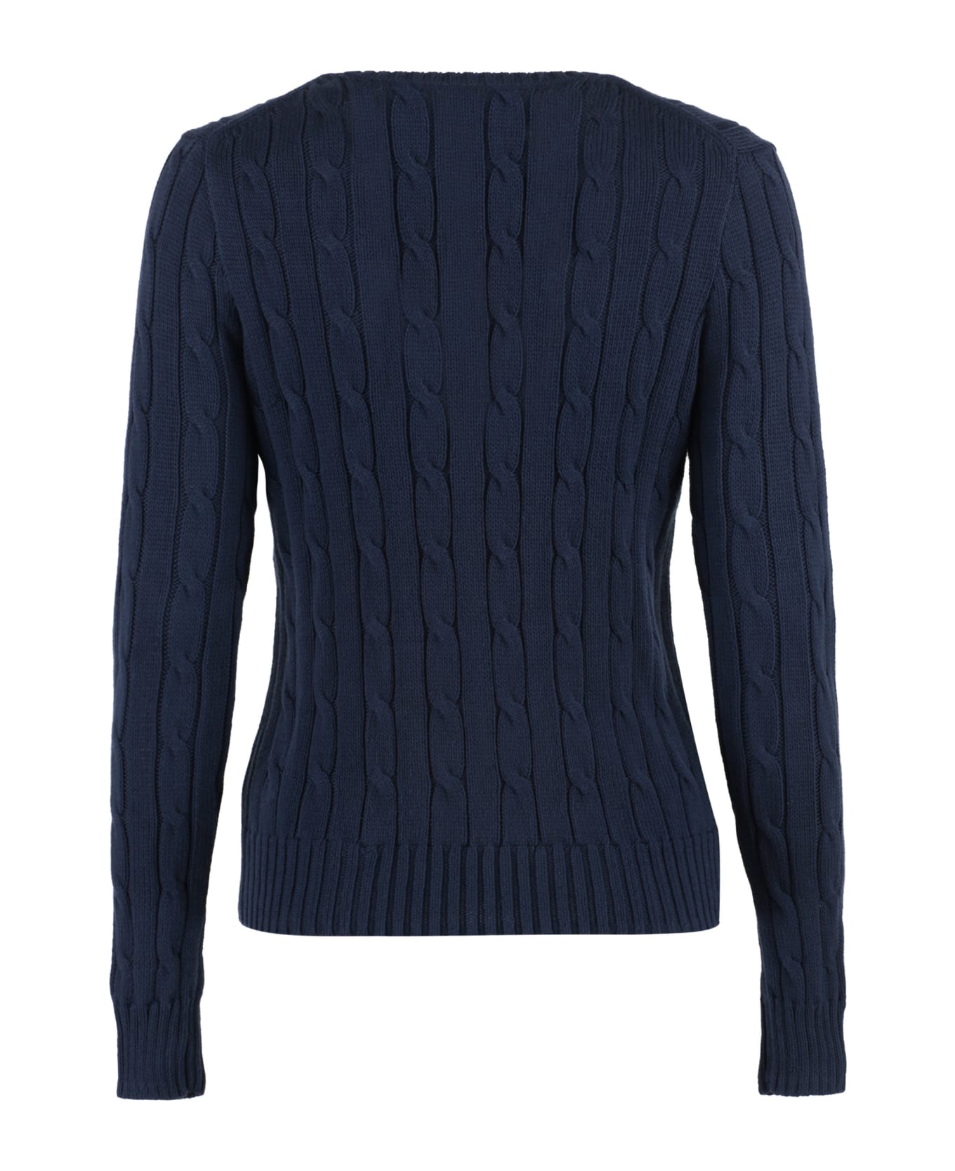 Polo Ralph Lauren Cable Knit Sweater Polo Ralph Lauren - BLUE ニットウェア