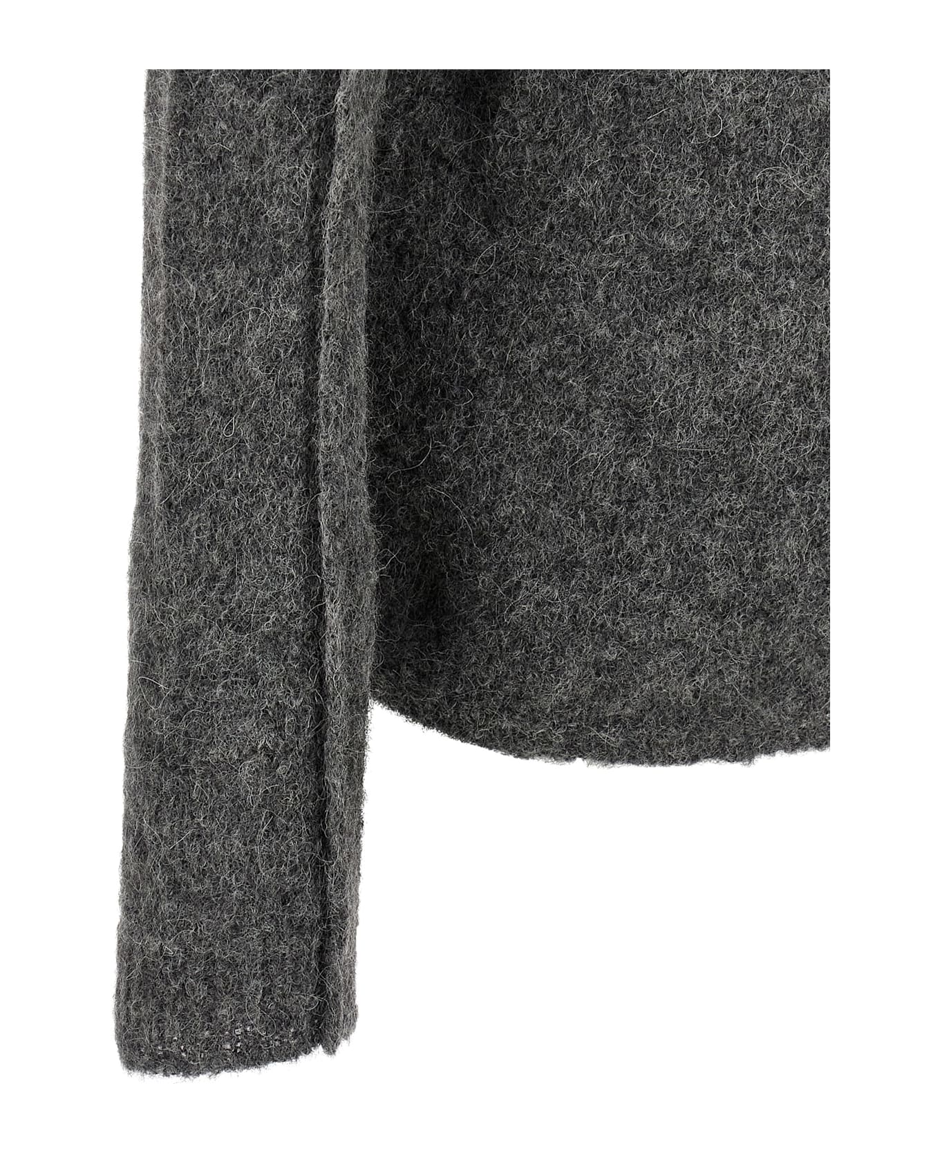 Thom Krom Hooded Sweater - Gray