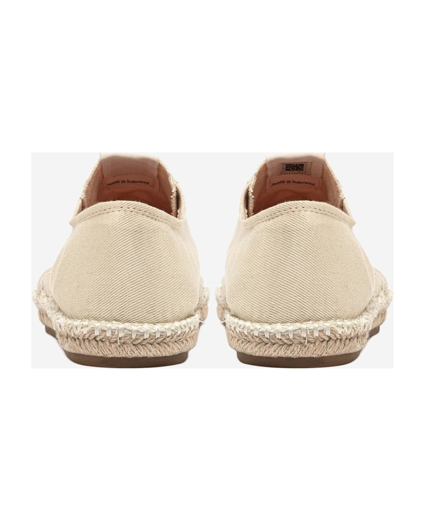 Autry Cotton Sandy Espadrilles - Ivory