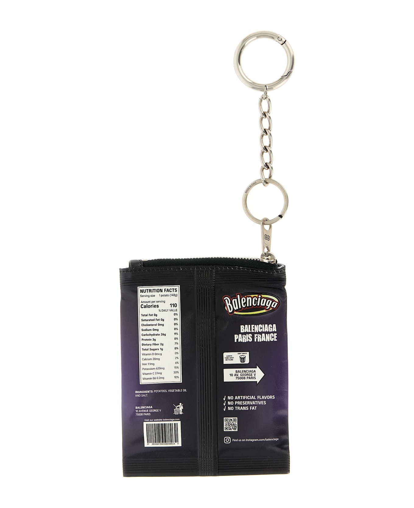 Balenciaga 
chips
 Keyring - MULTICOLOUR