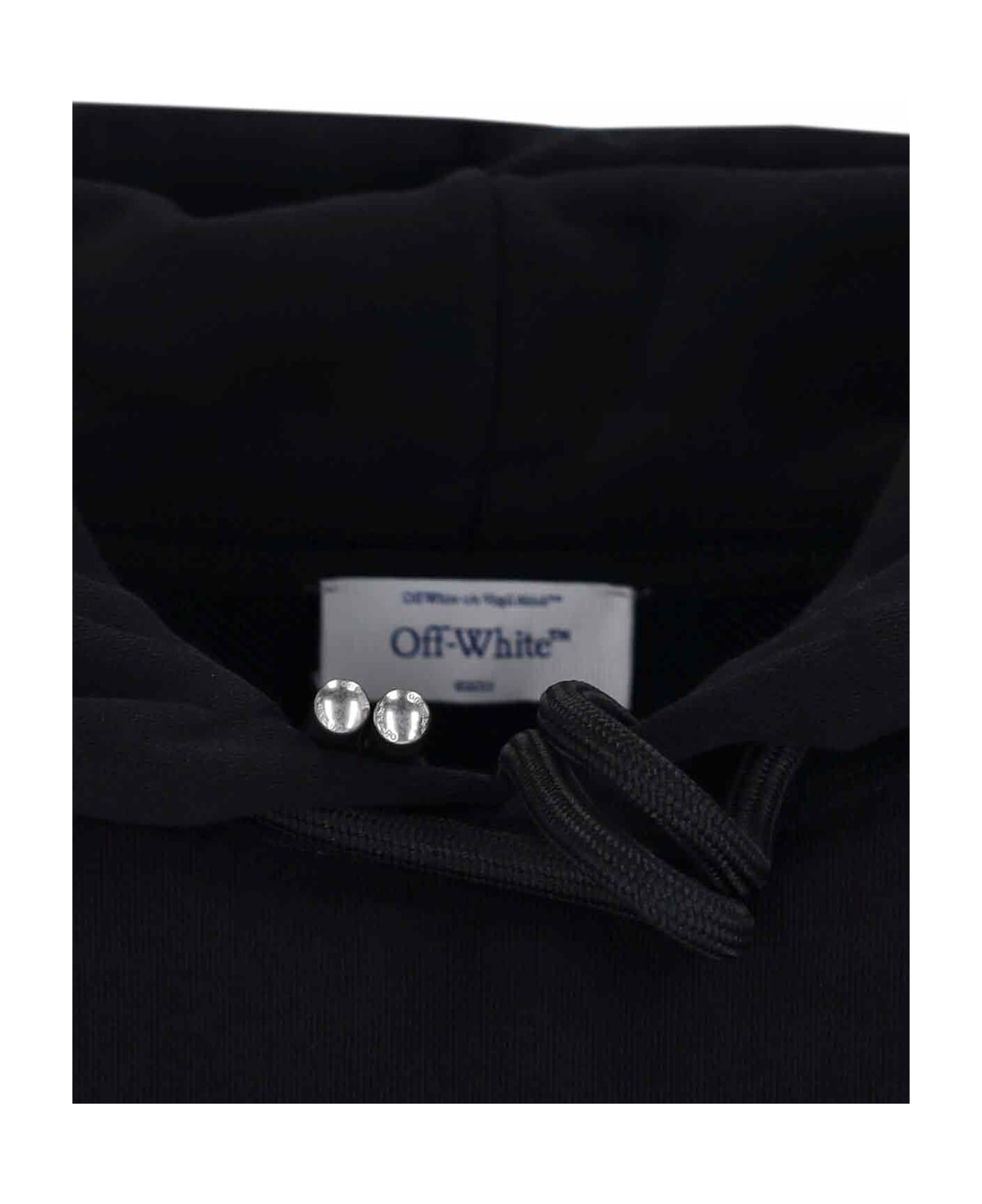 Off-White 'run Arrow Skate' Hoodie - Black  