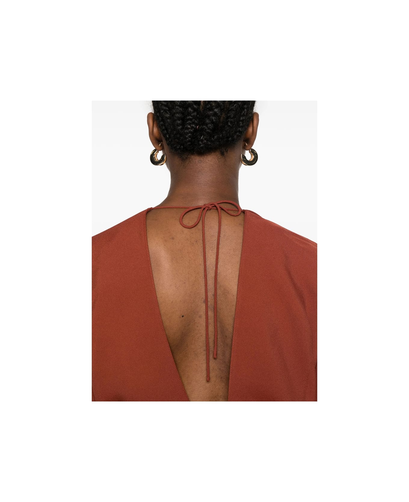 Taller Marmo Dress - BROWN