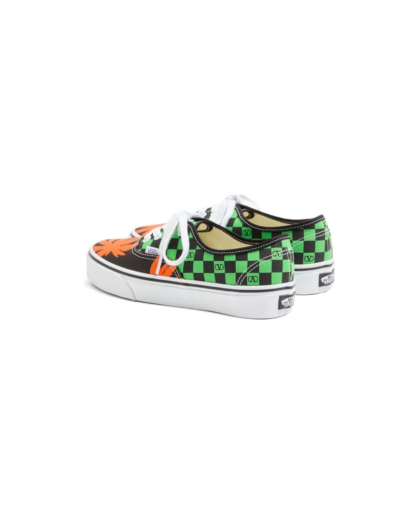 Valentino Garavani Canvas Sneakers - Green