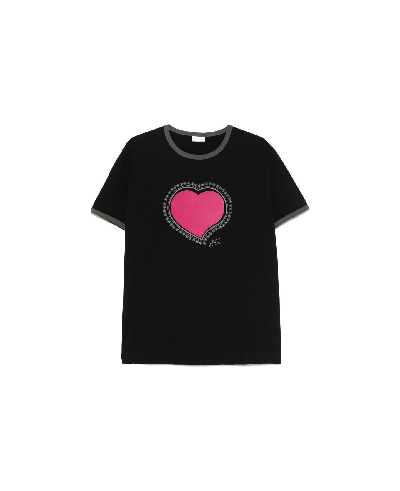 Dries Van Noten T-shirt - BLACK