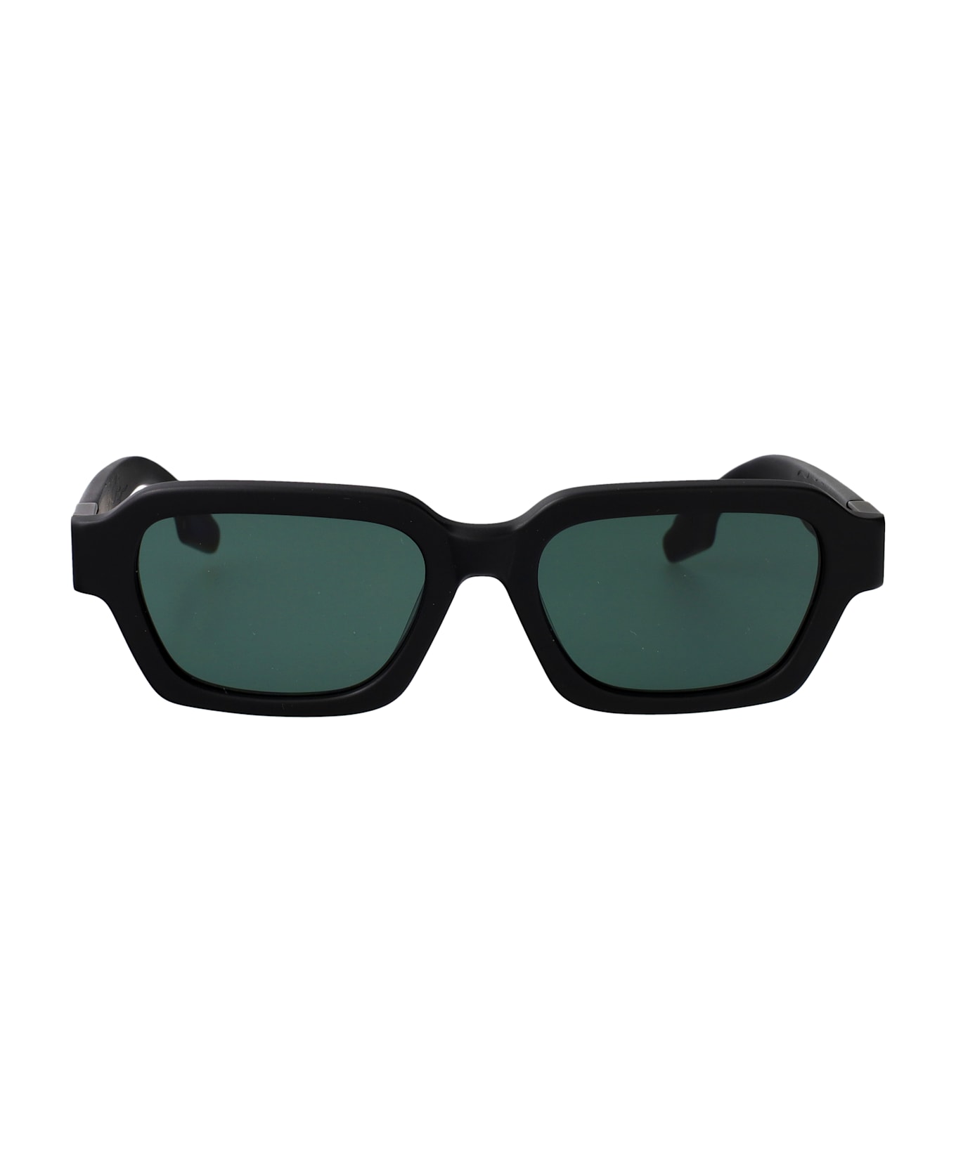 Vision of Super The Nomad Sunglasses - 003-MBK/G15 Matte Black Green