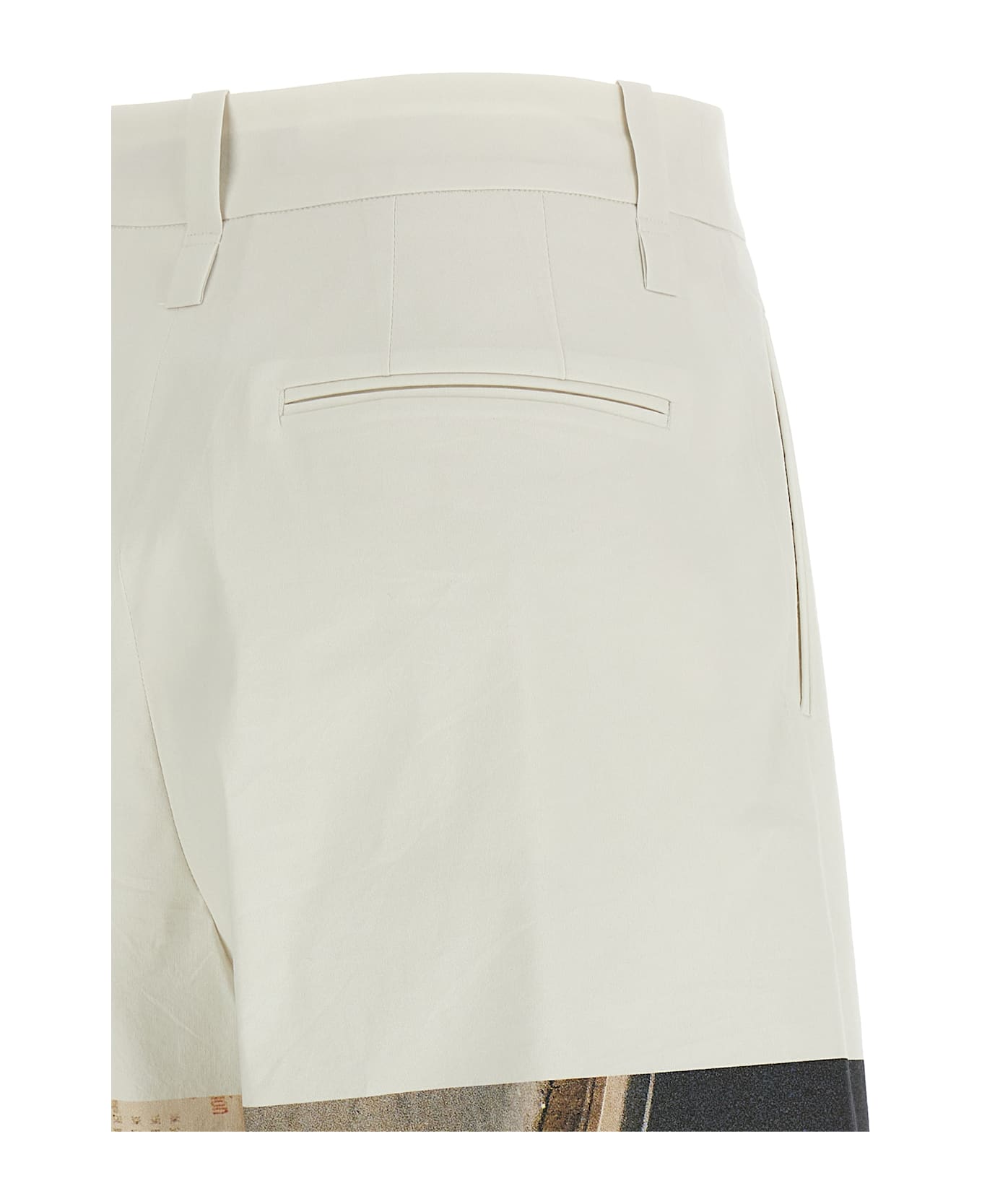 Issey Miyake 'street View' Pants - White