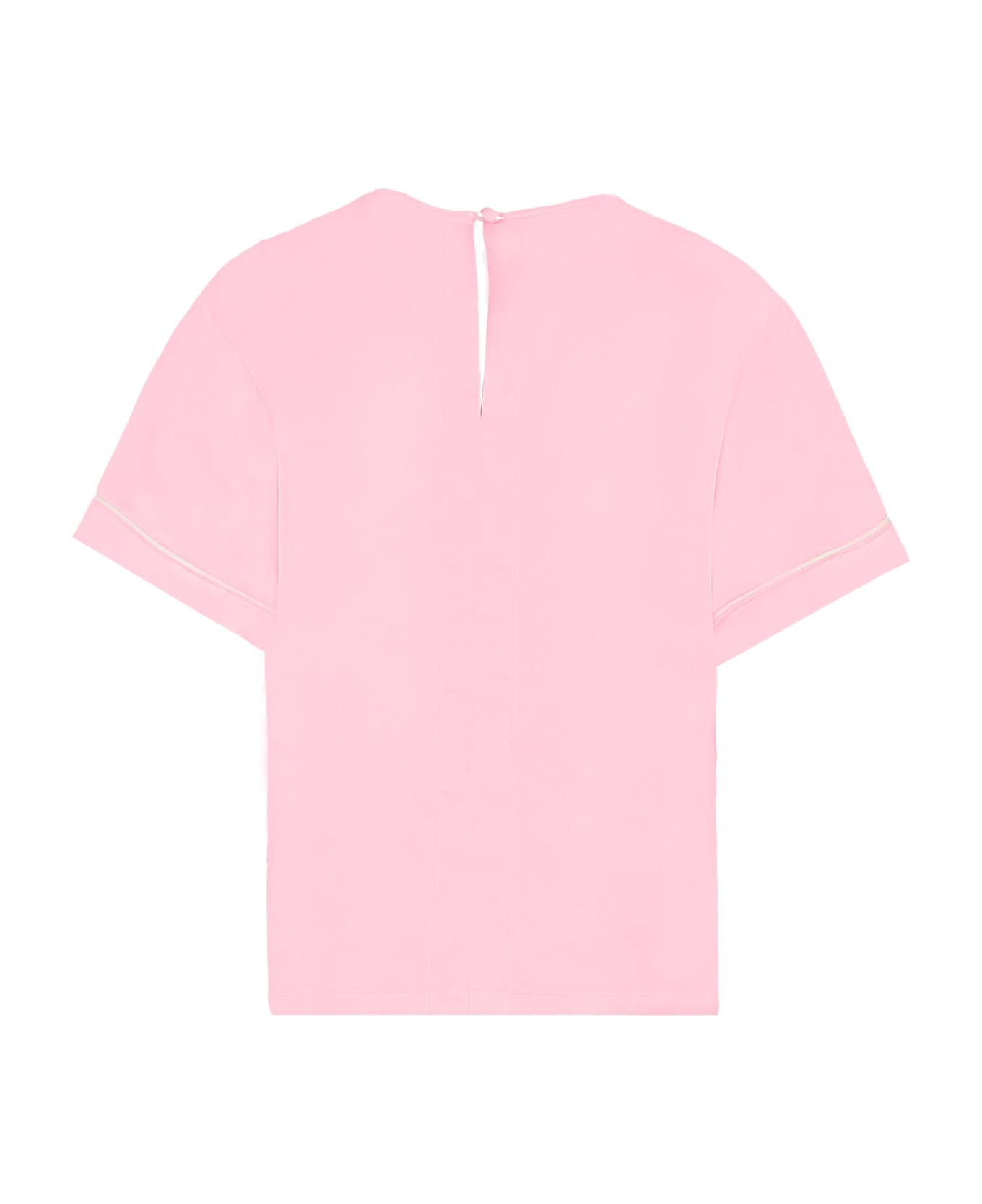 N.21 Pink Shirt For Girl With Logo - Pink