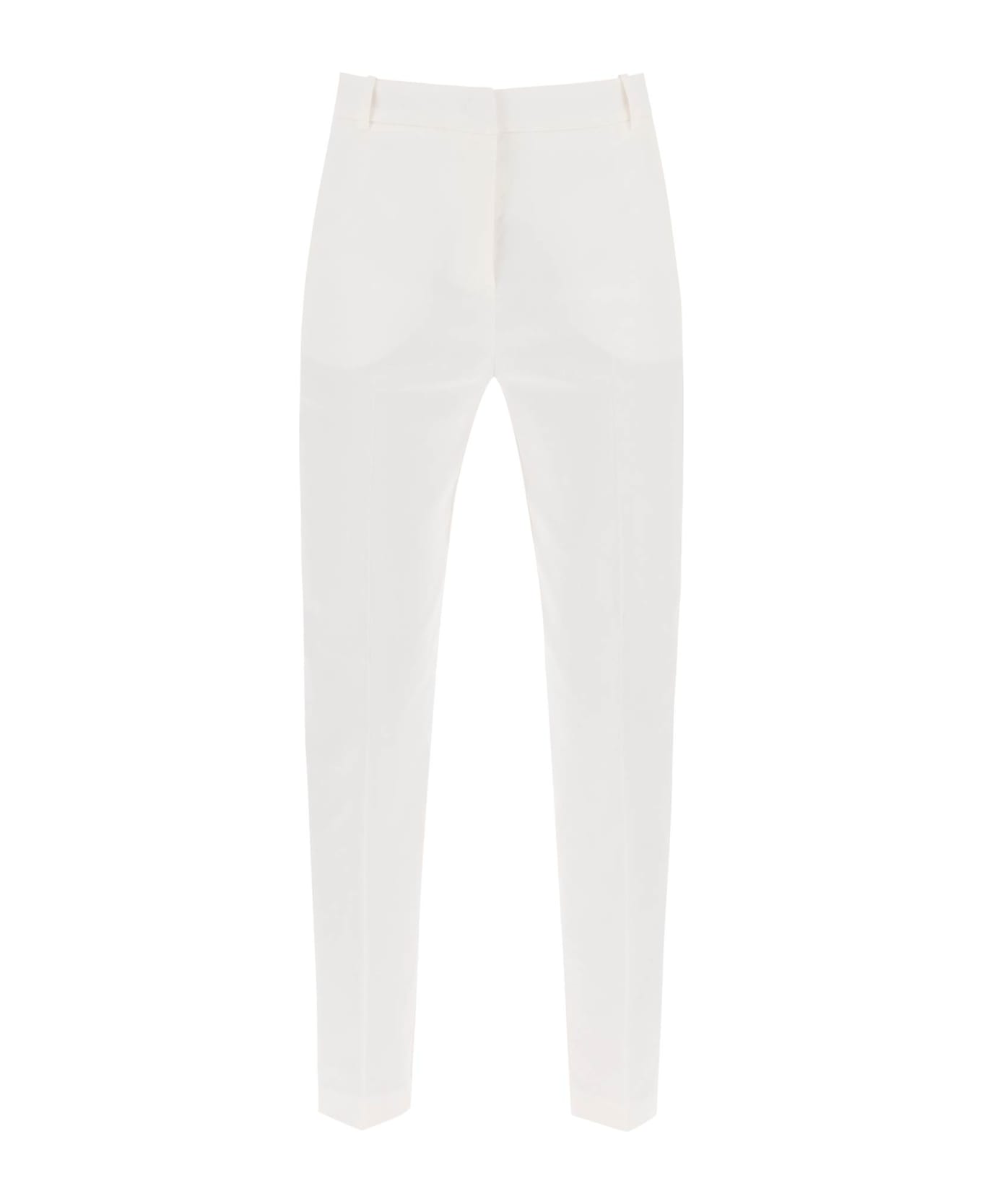 Pinko Bello Cigarette Pants - BIANCO SETA (White)