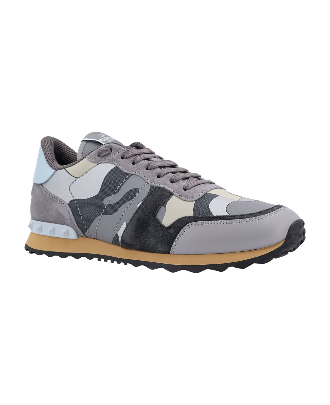 Valentino Garavani Rockrunner Sneakers - Grey